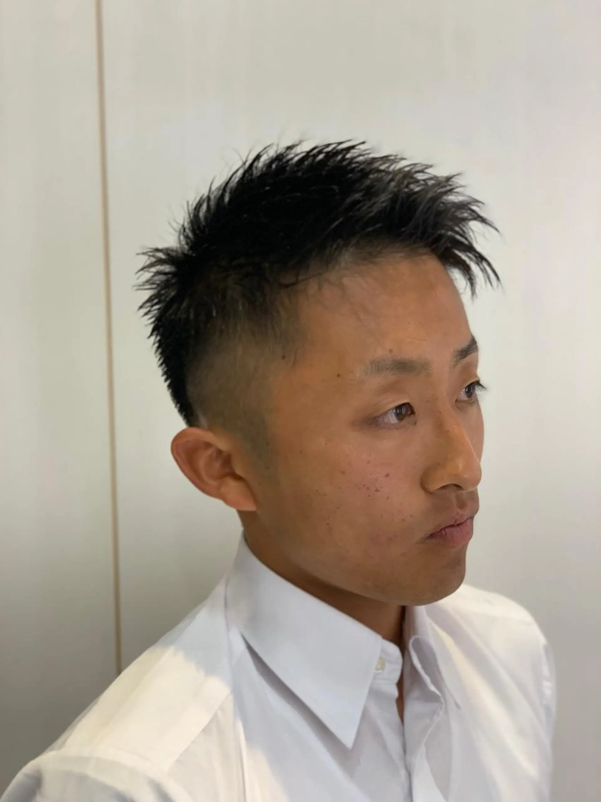 ショート メンズ 渡邊 絢のヘアスタイル