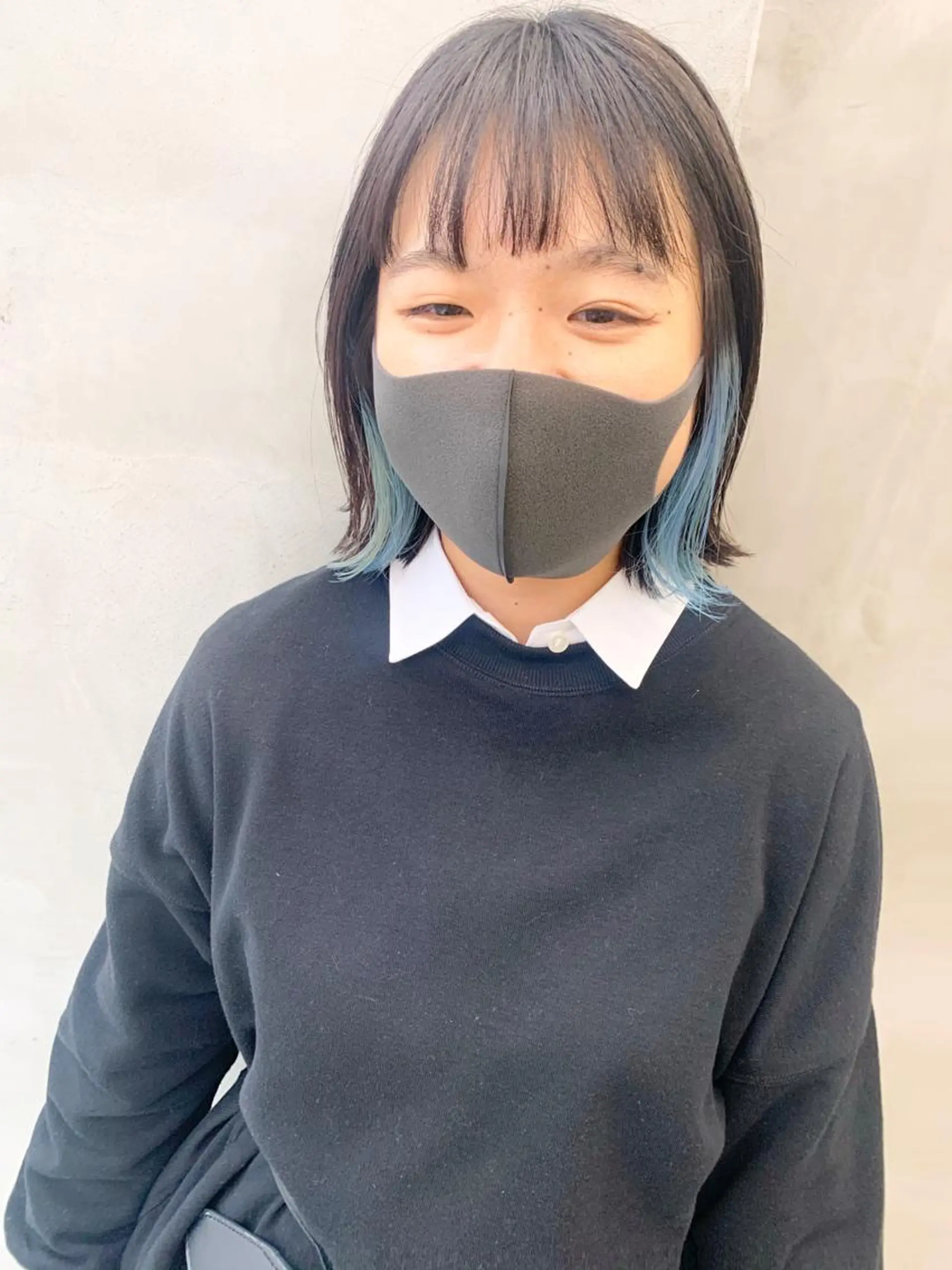 ショート 切りっぱなしボブ ボブ 外ハネヘア ヘッドスパ (女性限定)🍋モエのヘアスタイル