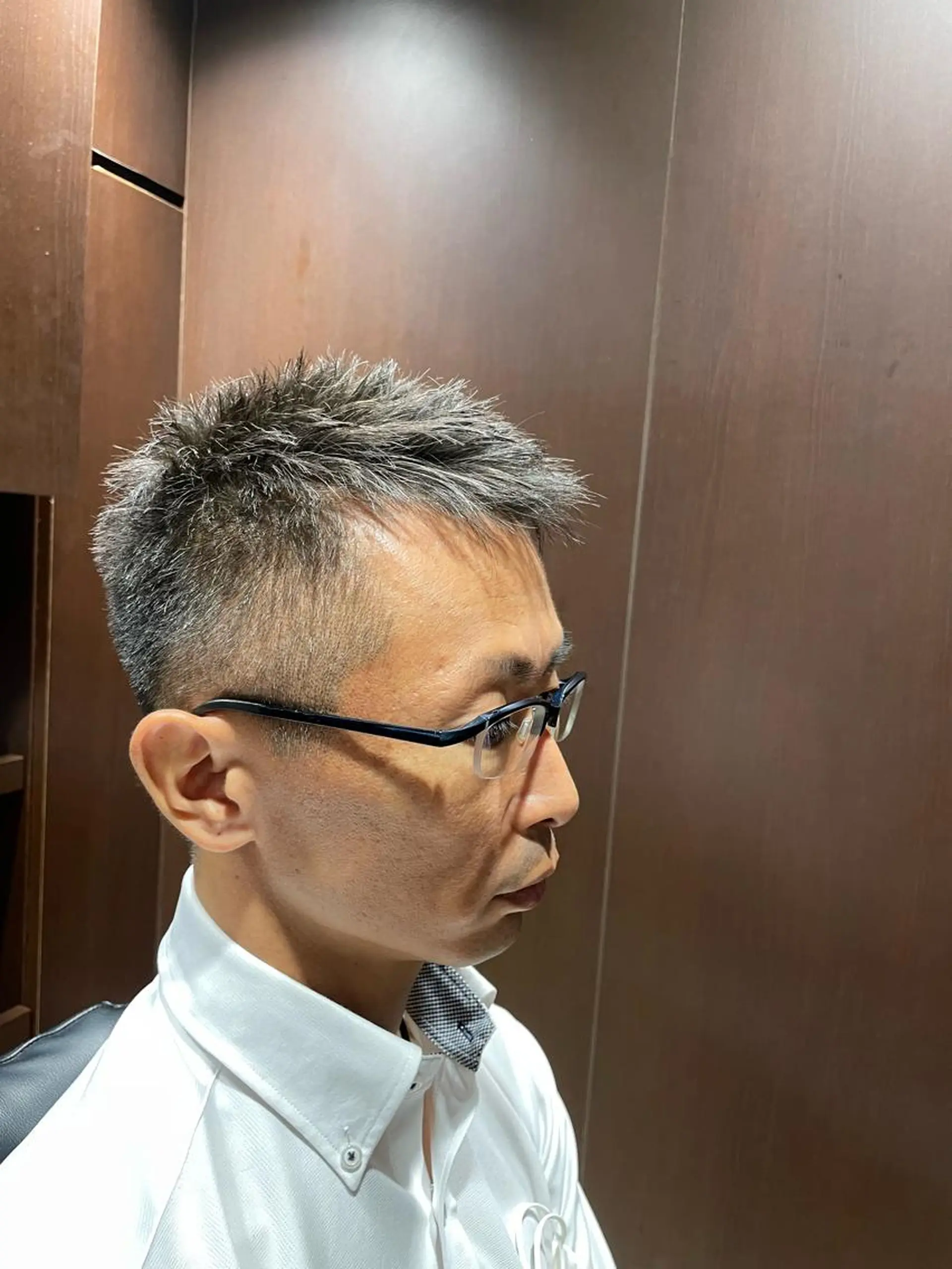 メンズ 横尾 太尊ビジネススタイルのヘアスタイル