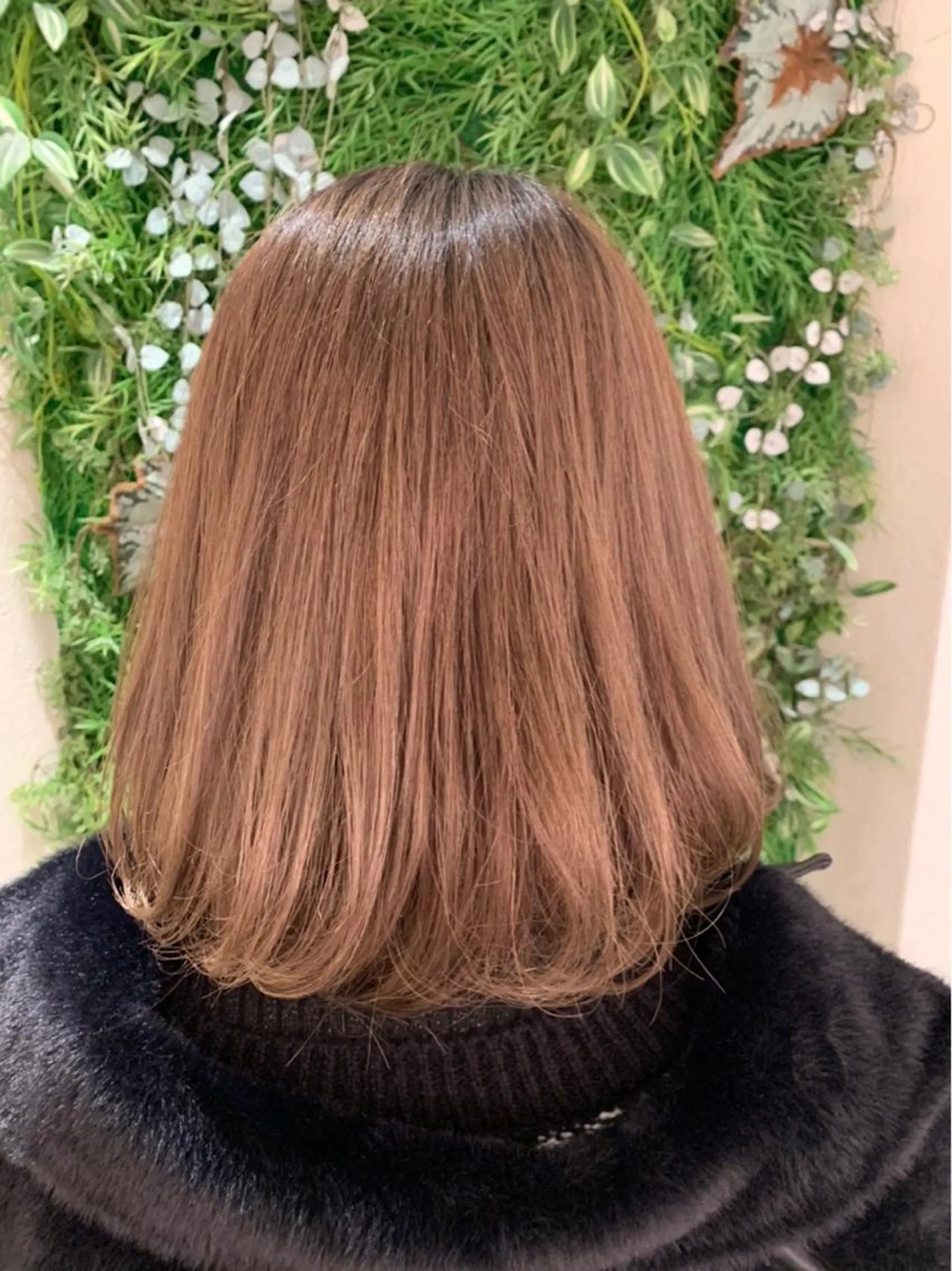 ミディアム カラー ブリーチ ダブルカラー 🍓おかだ ゆい🍓のヘアスタイル