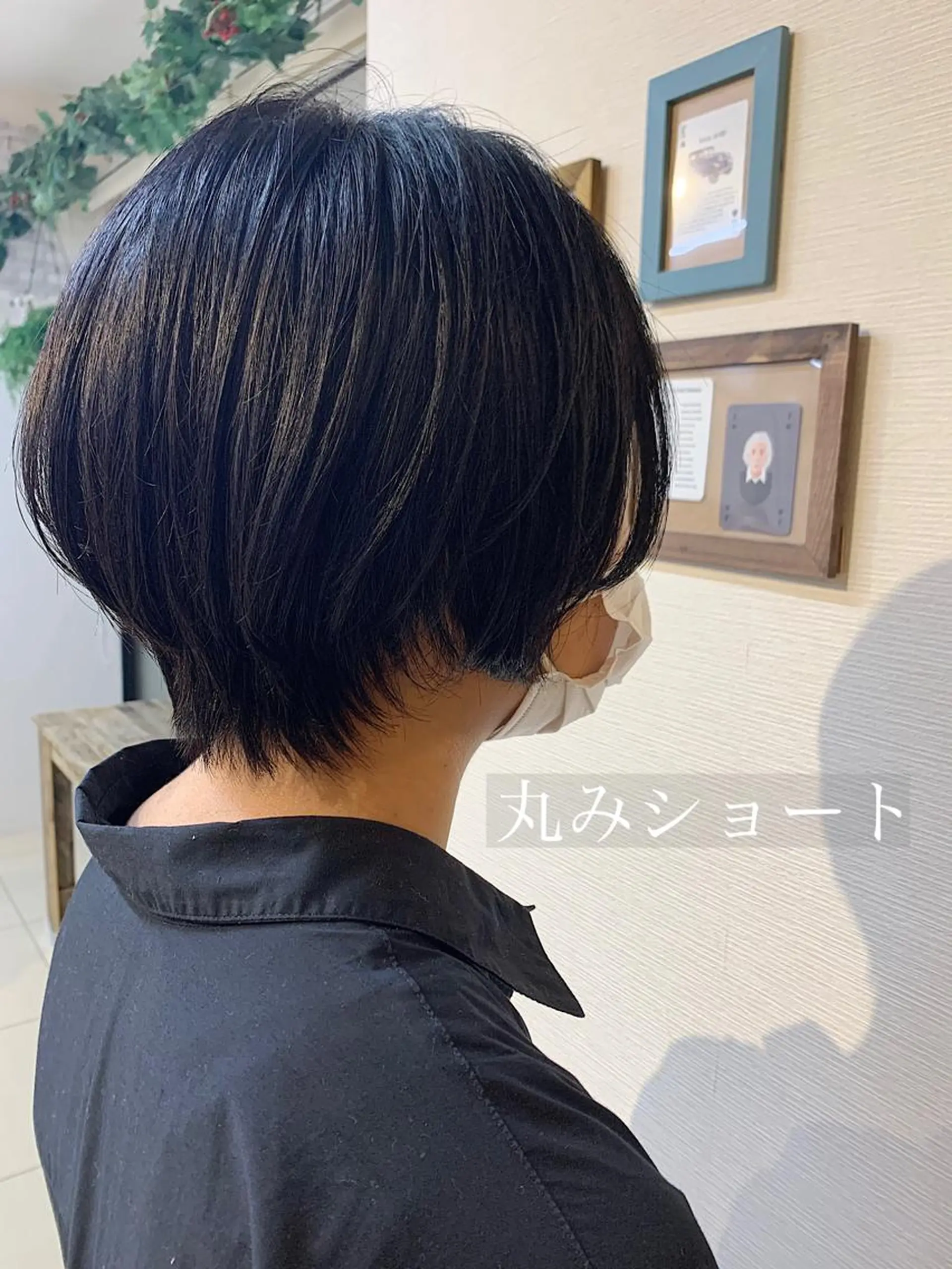 ショート ショートボブ ボブ ショートヘア 中垣 南のヘアスタイル