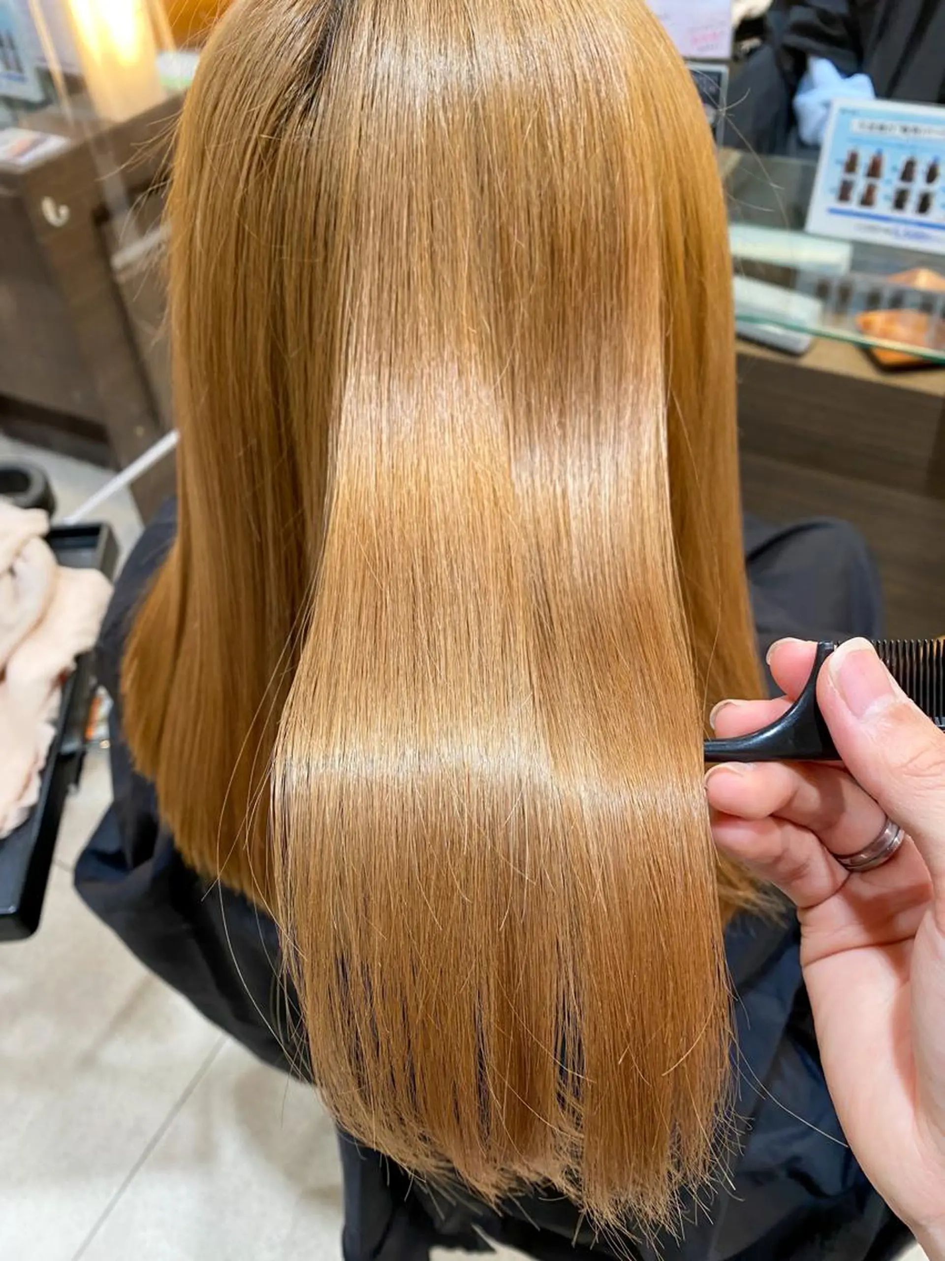 ロング トリートメント スパイラル波巻き パーマ井本汰壱のヘアスタイル