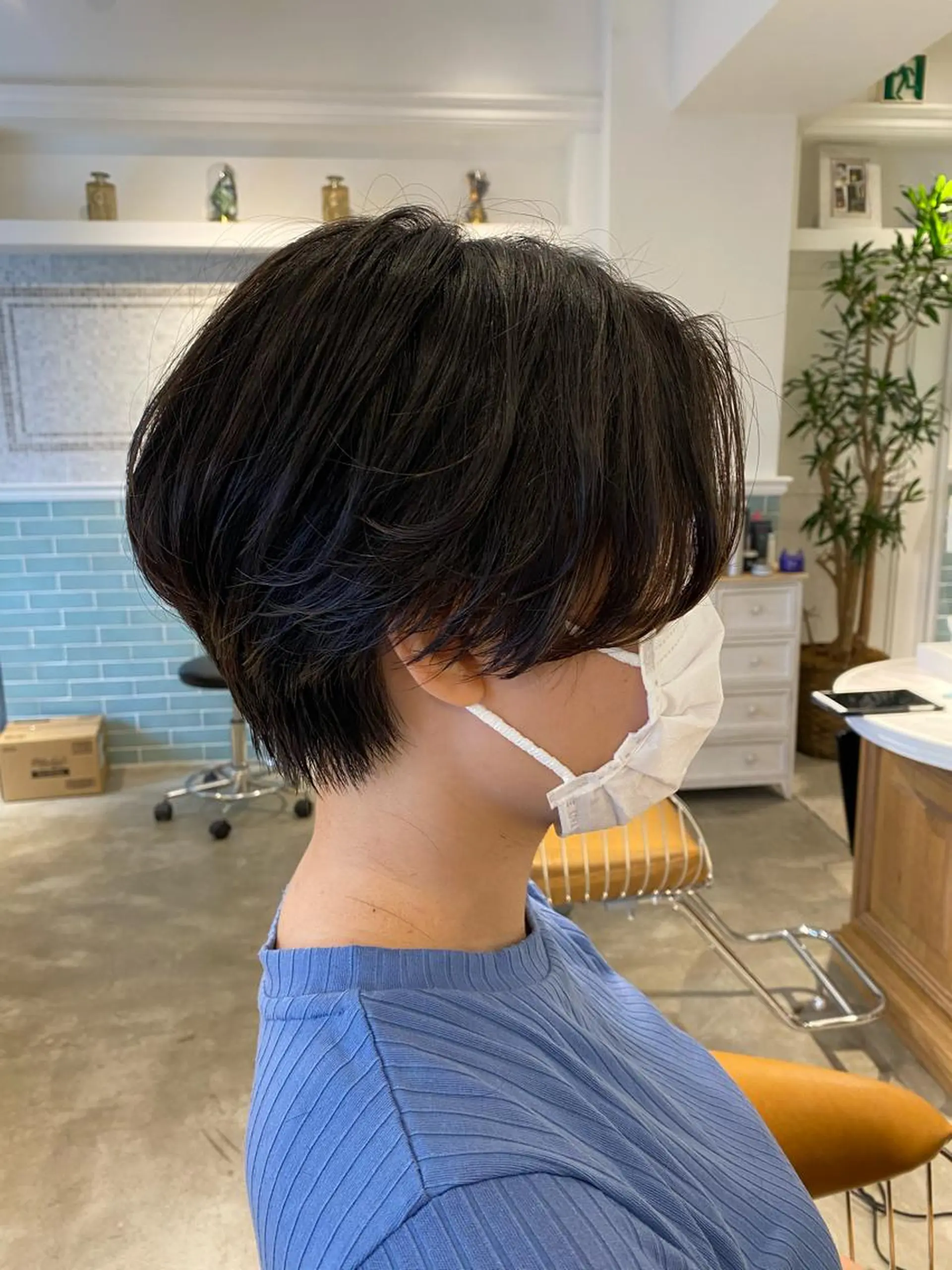 ショート 髪質改善レイヤー/ ボブたんの翔太のヘアスタイル