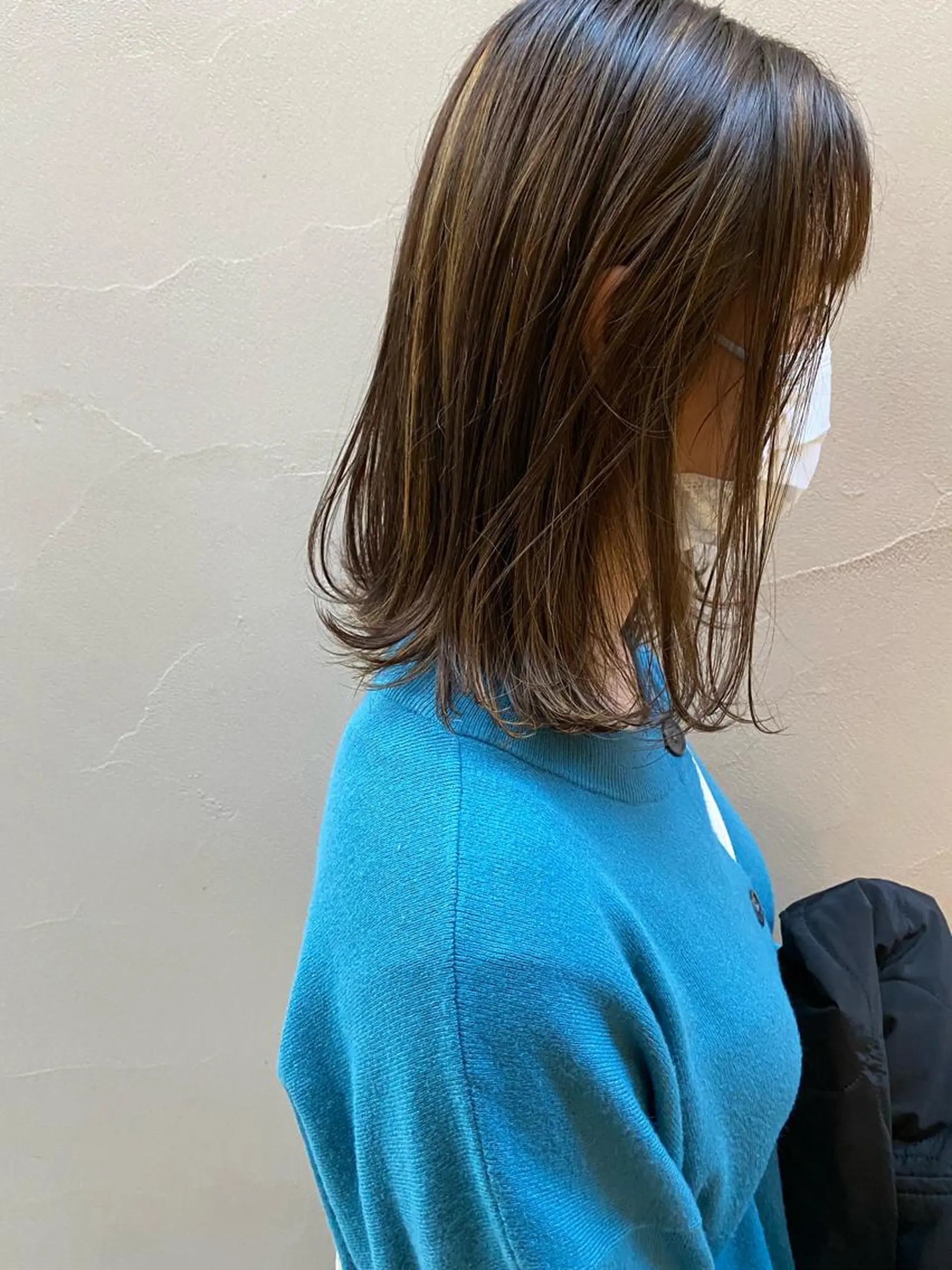 ミディアム カラー ハイライトカラー ハイライト カット ヘアカラー トリートメント 【浜松・豊橋】 ニシモトのヘアスタイル