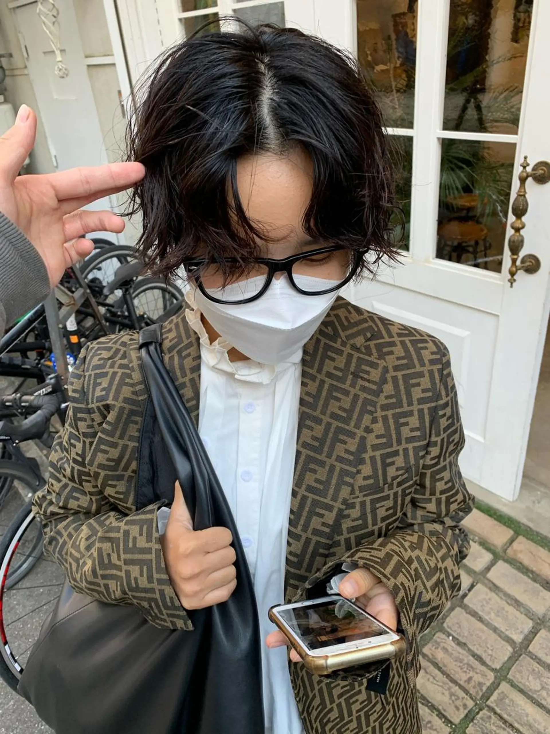 ショート パーマ ハッシュカット カシマハヤトのヘアスタイル