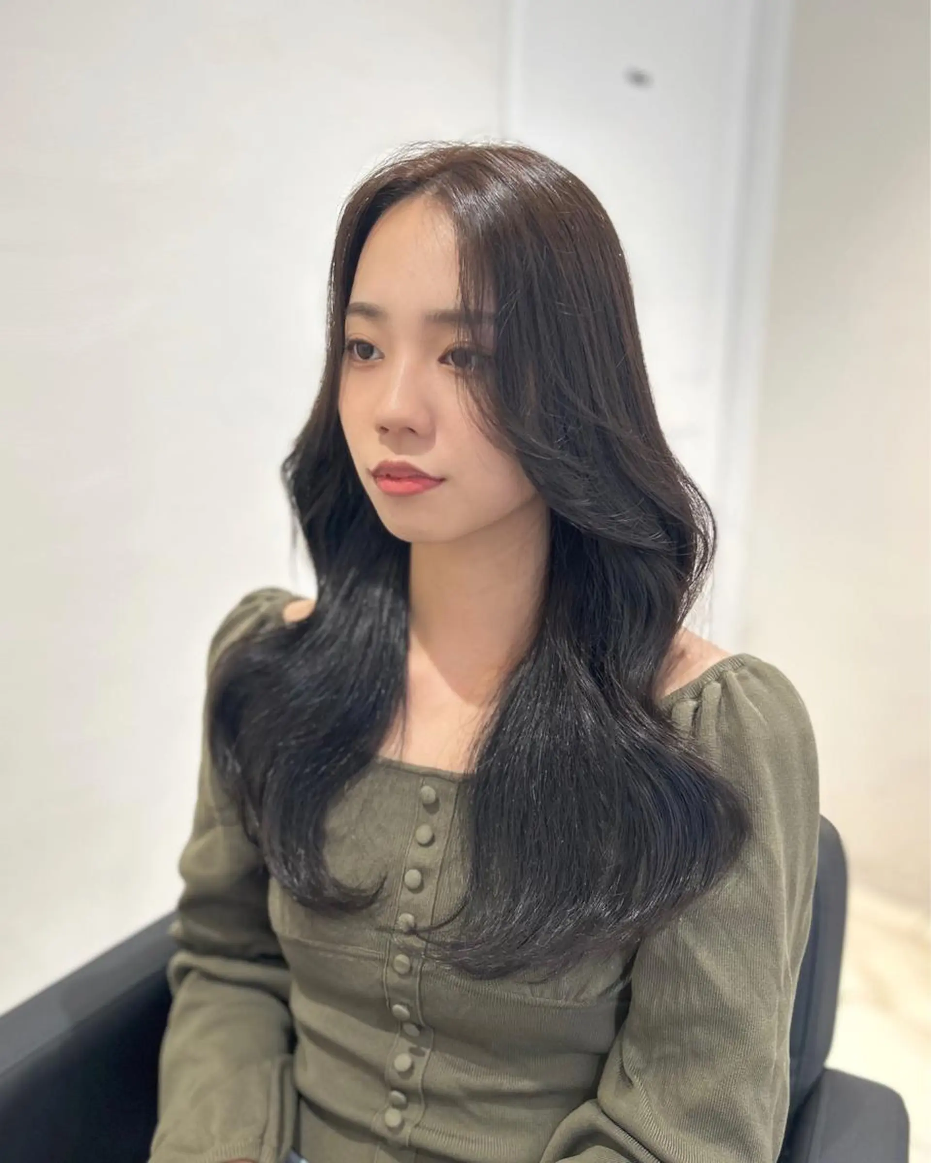 ロング 韓国ヘア🕊村上 ののこ🕊のヘアスタイル