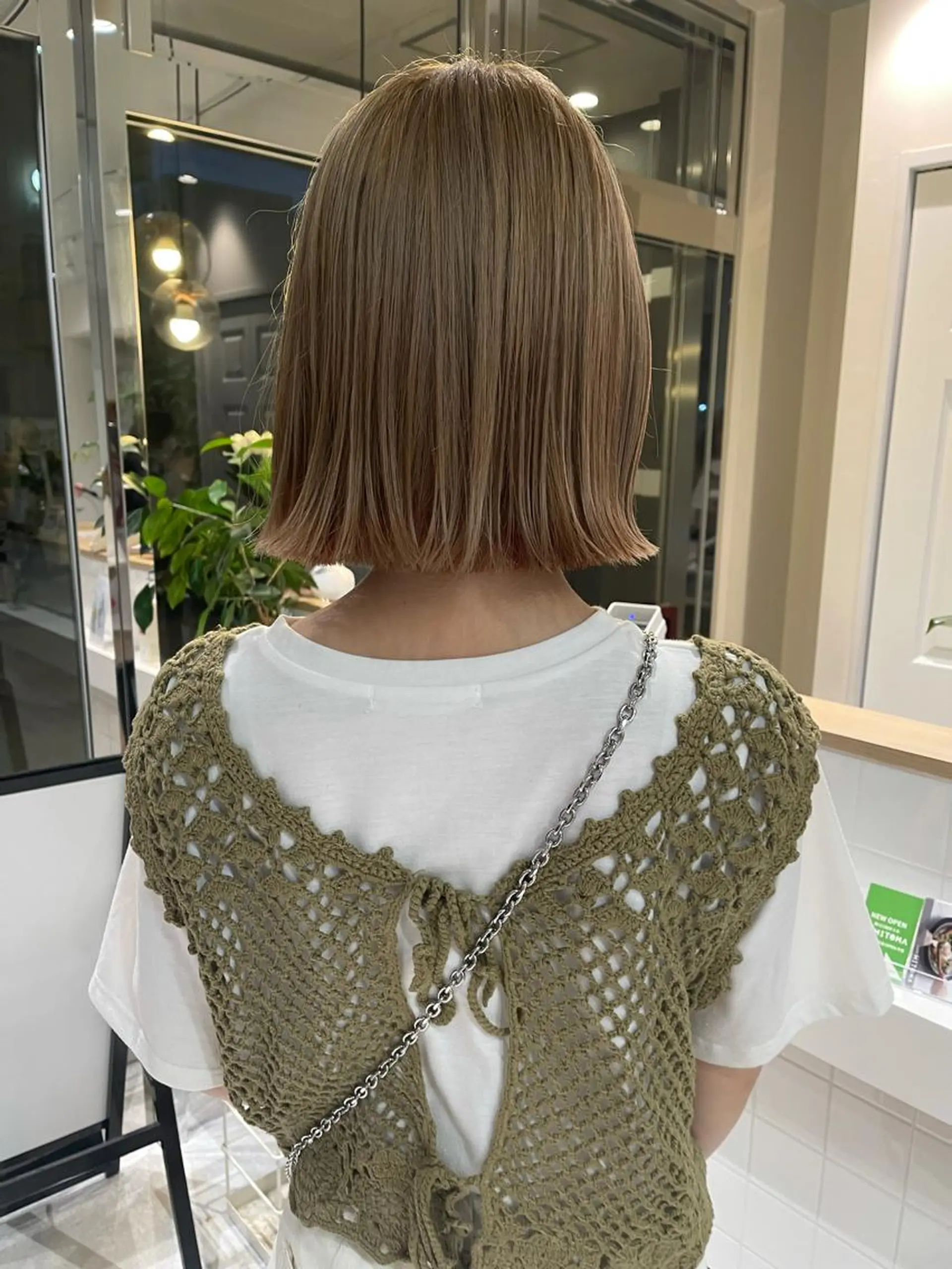 ショート カラー カット ヘアカラー トリートメント * 透明感カラー c h i h o *のヘアスタイル