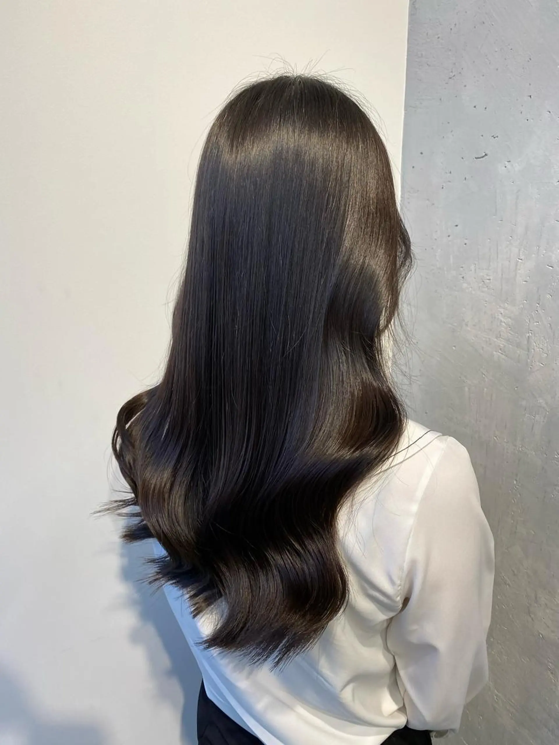 ロング 【艶髪×韓国風】 毛流れ職人 RYOのヘアスタイル