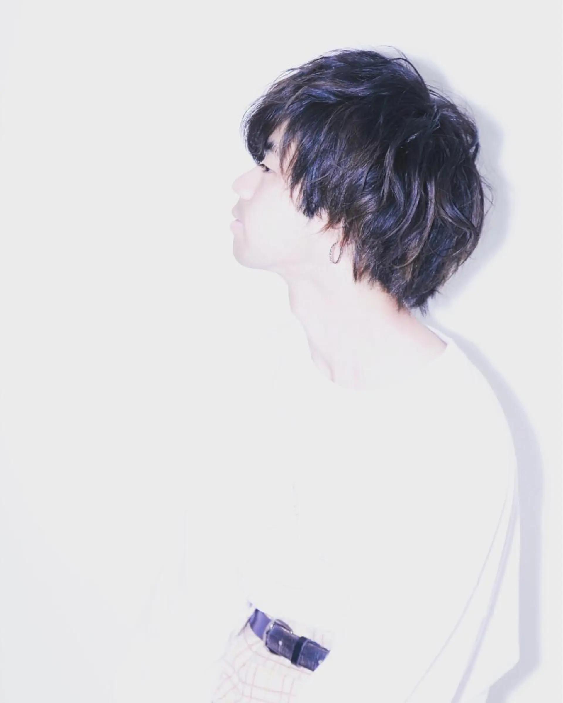 ショート メンズ 透明感カラー/ブリー チ✨駒場 笙のヘアスタイル