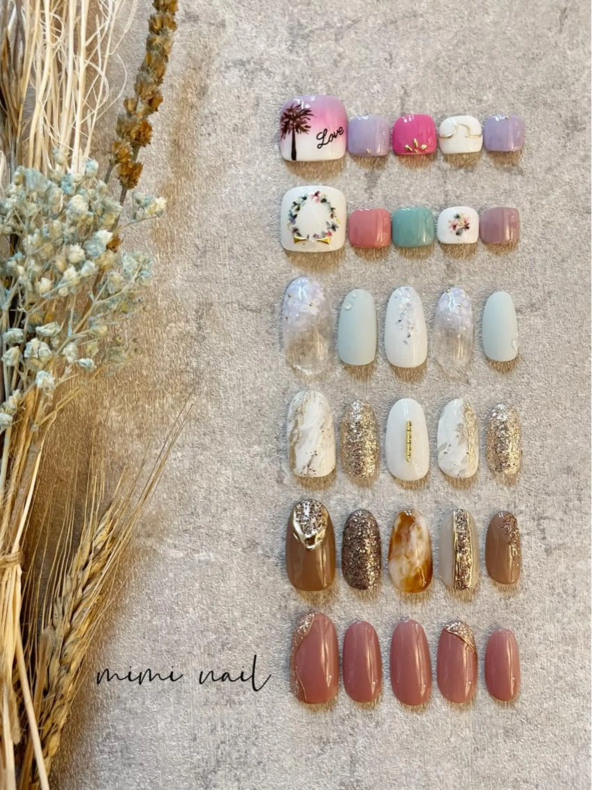 ネイル ハンドネイル mimi nailのネイルデザイン