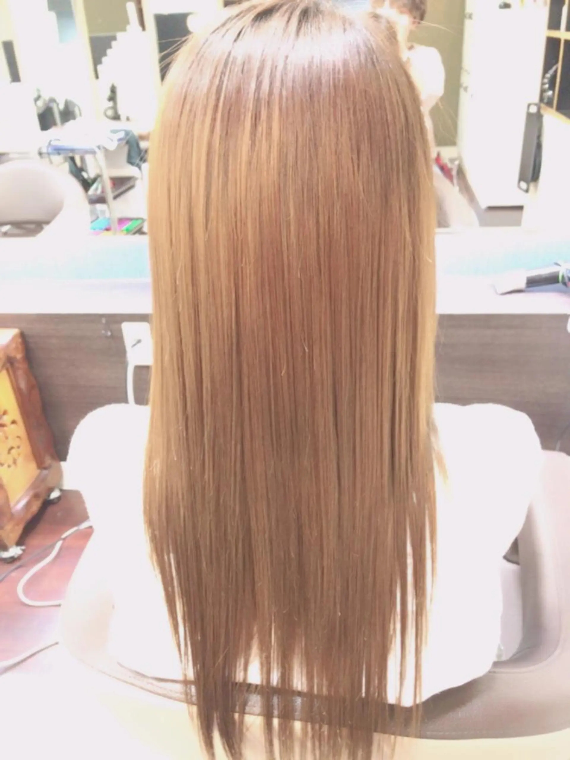 ロング トリートメント 前之園 ひかるのヘアスタイル