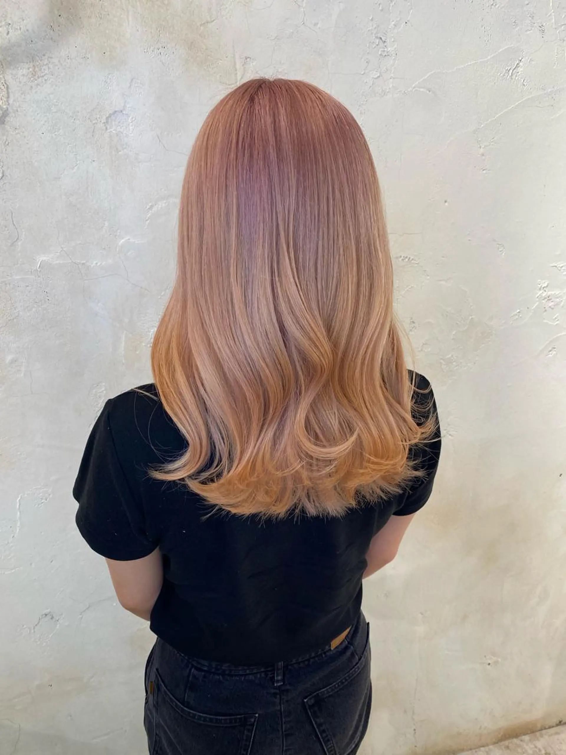 セミロング カラー 【透明感カラー】 harunaのヘアスタイル