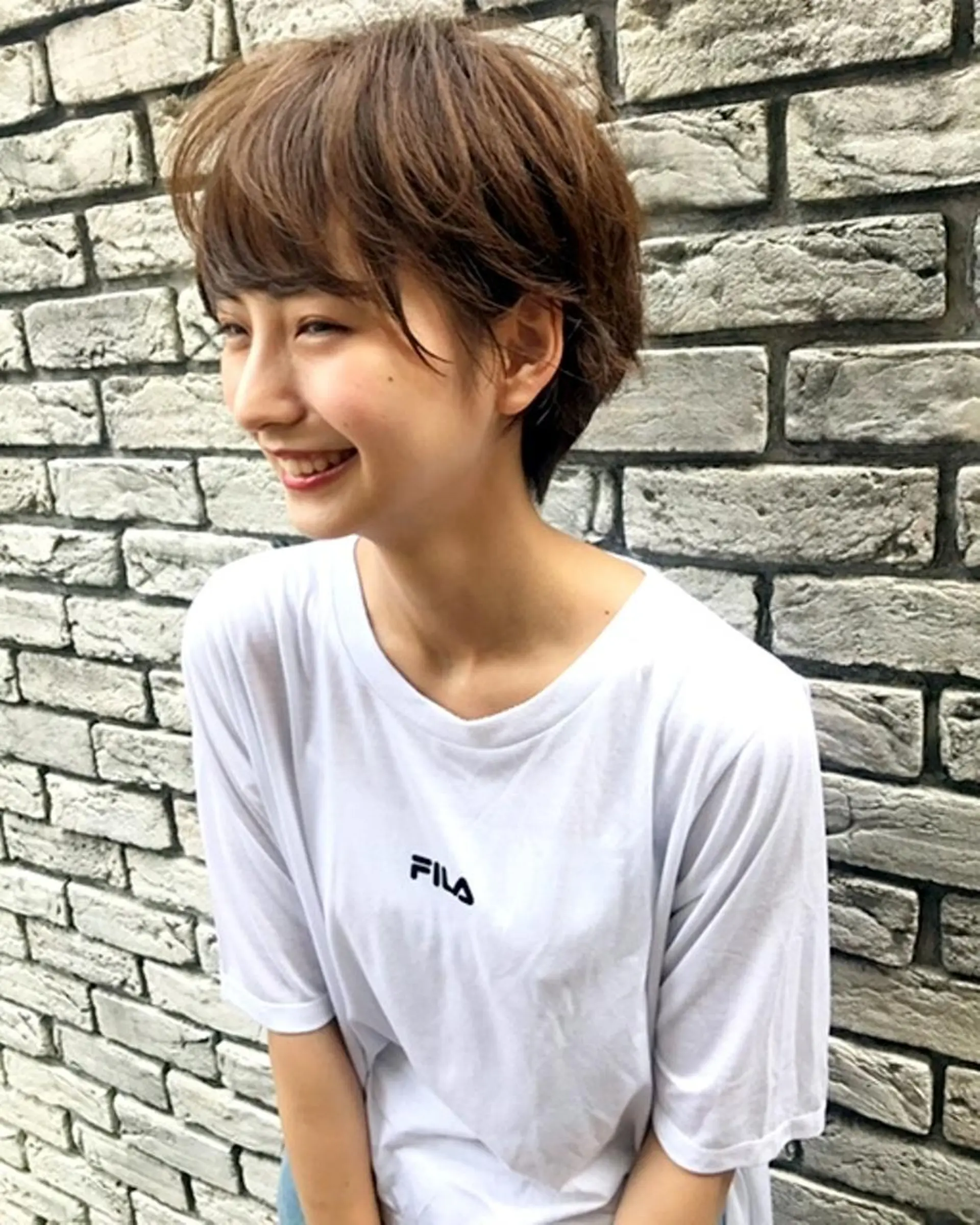 ショート 羽田 ひろむのヘアスタイル