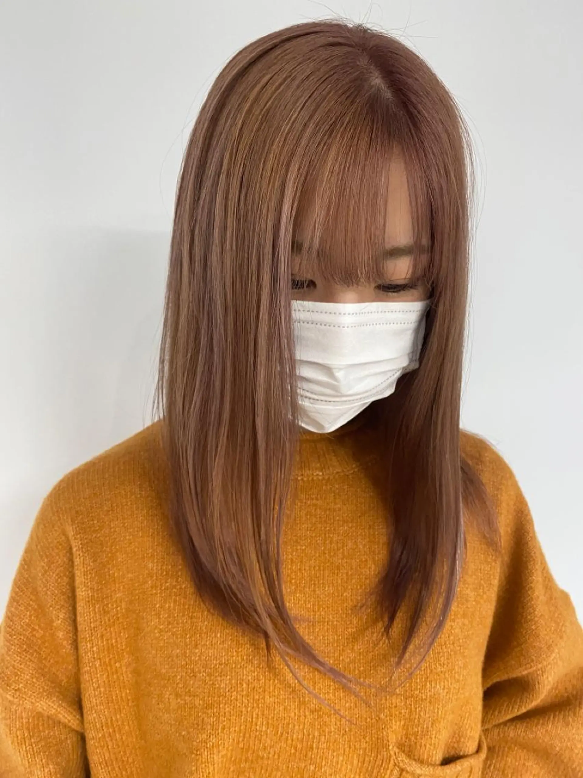 ロング カラー KOOKI スティードトーキョーのヘアスタイル
