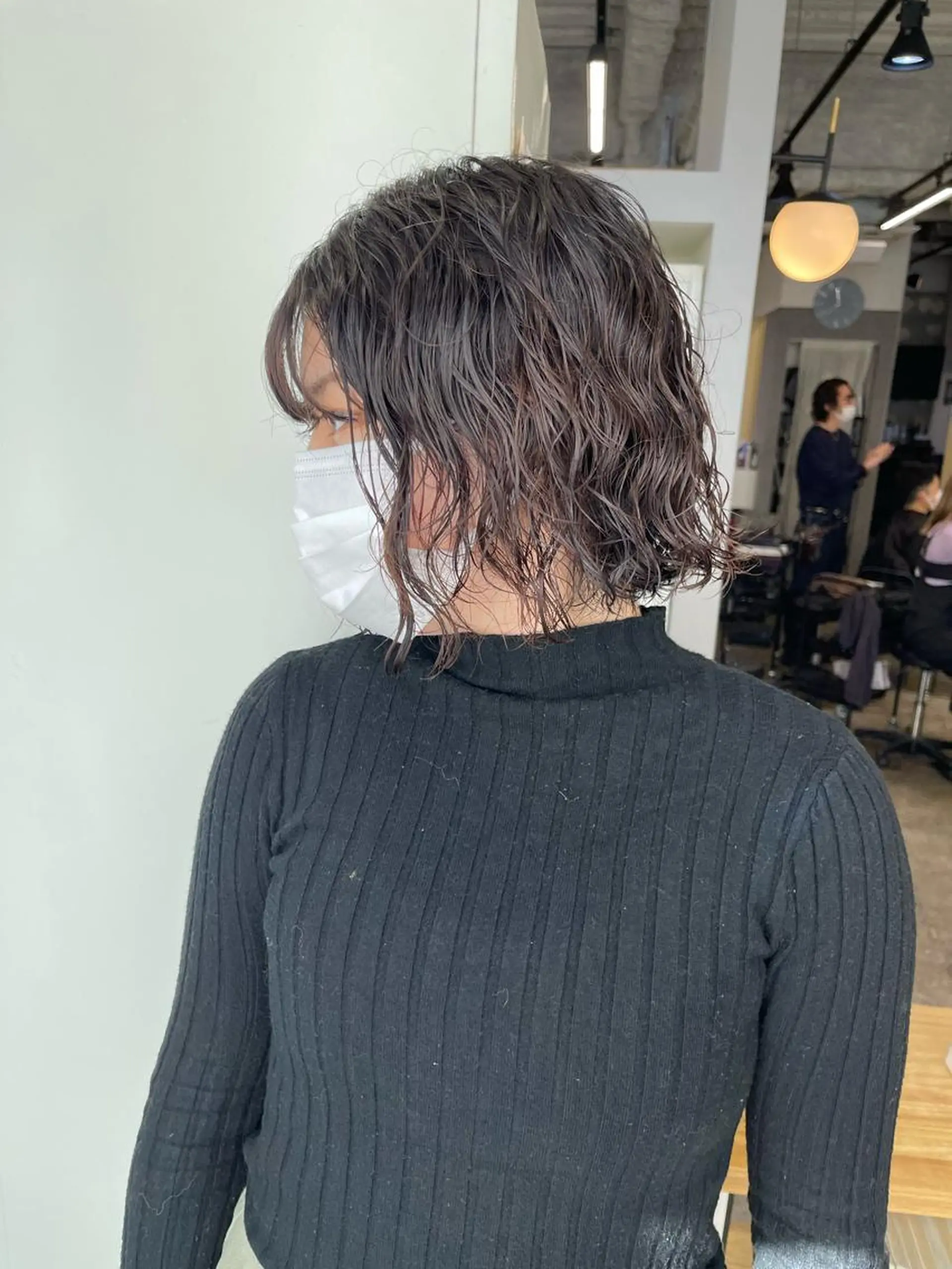 ショート カラー パーマ カット ヘアカラー パーマ 早瀬裕之 パーマのヘアスタイル