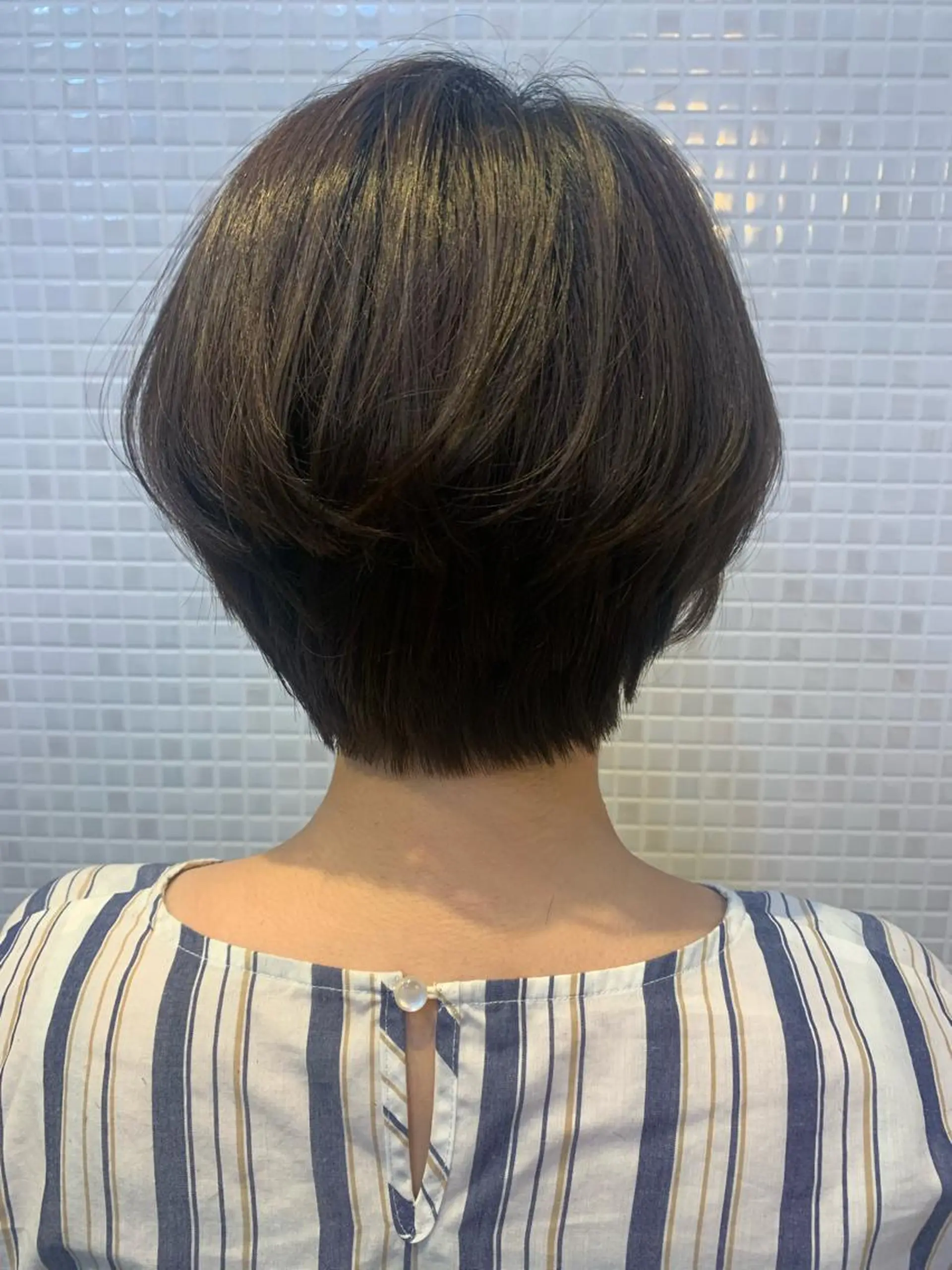 ショート 小沼采唯👧🏼 海好きオヌちゃんのヘアスタイル