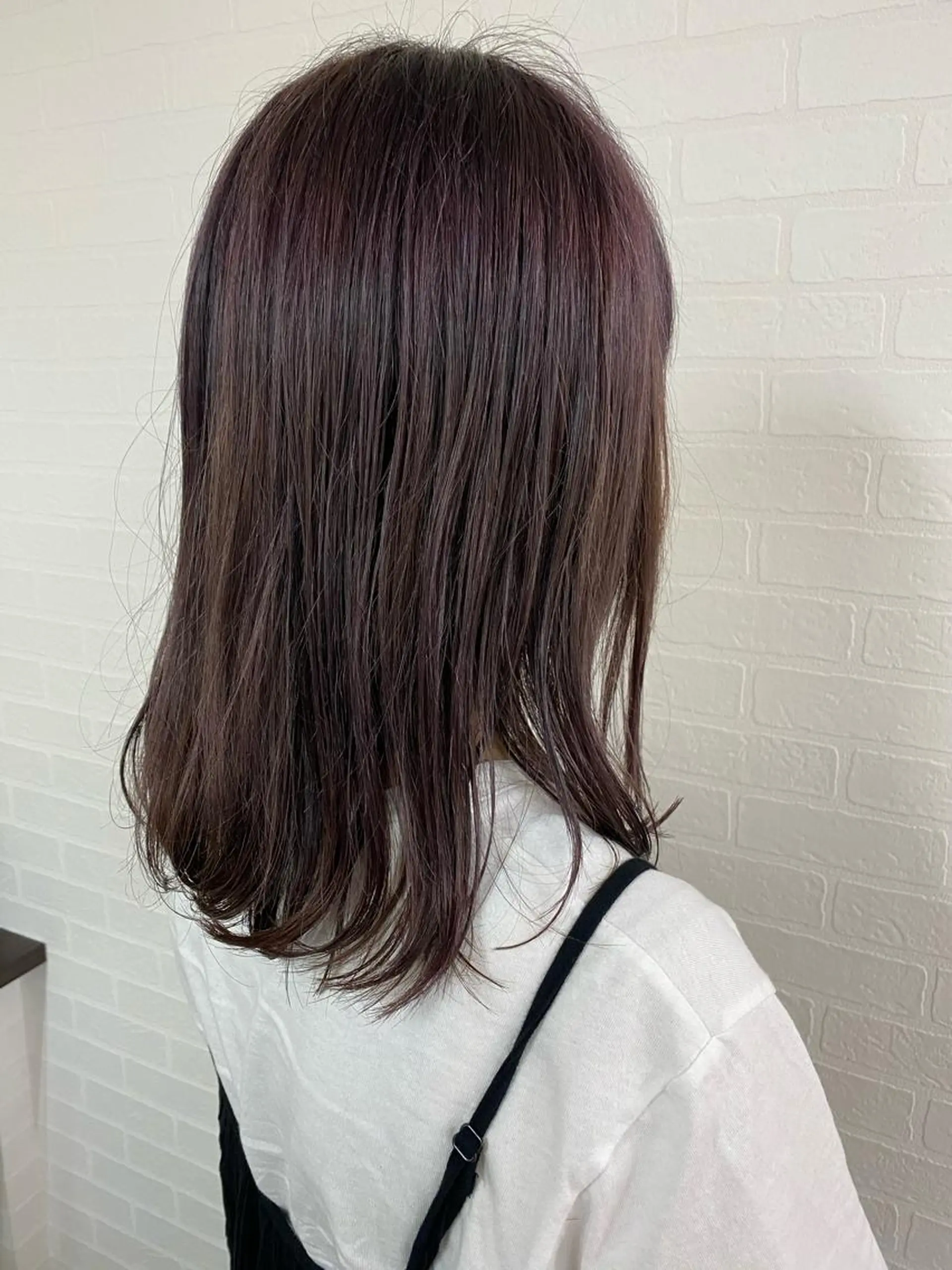 ミディアム 🫧縮毛矯正 かとうよしき🫧のヘアスタイル