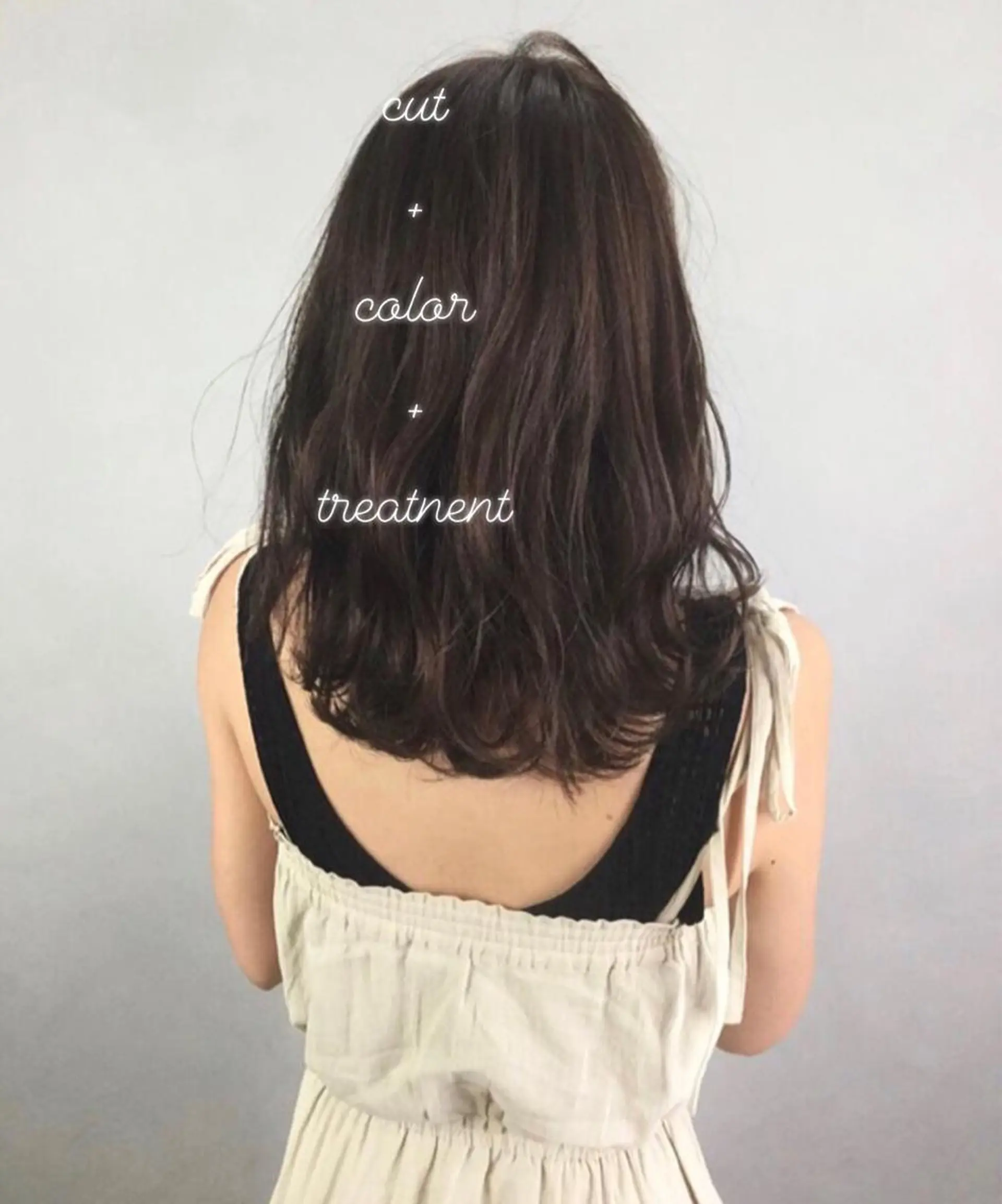 ミディアム カラー パーマ ヘアアレンジ カット ヘアカラー トリートメント マンツーマン半個室 tamuraのヘアスタイル