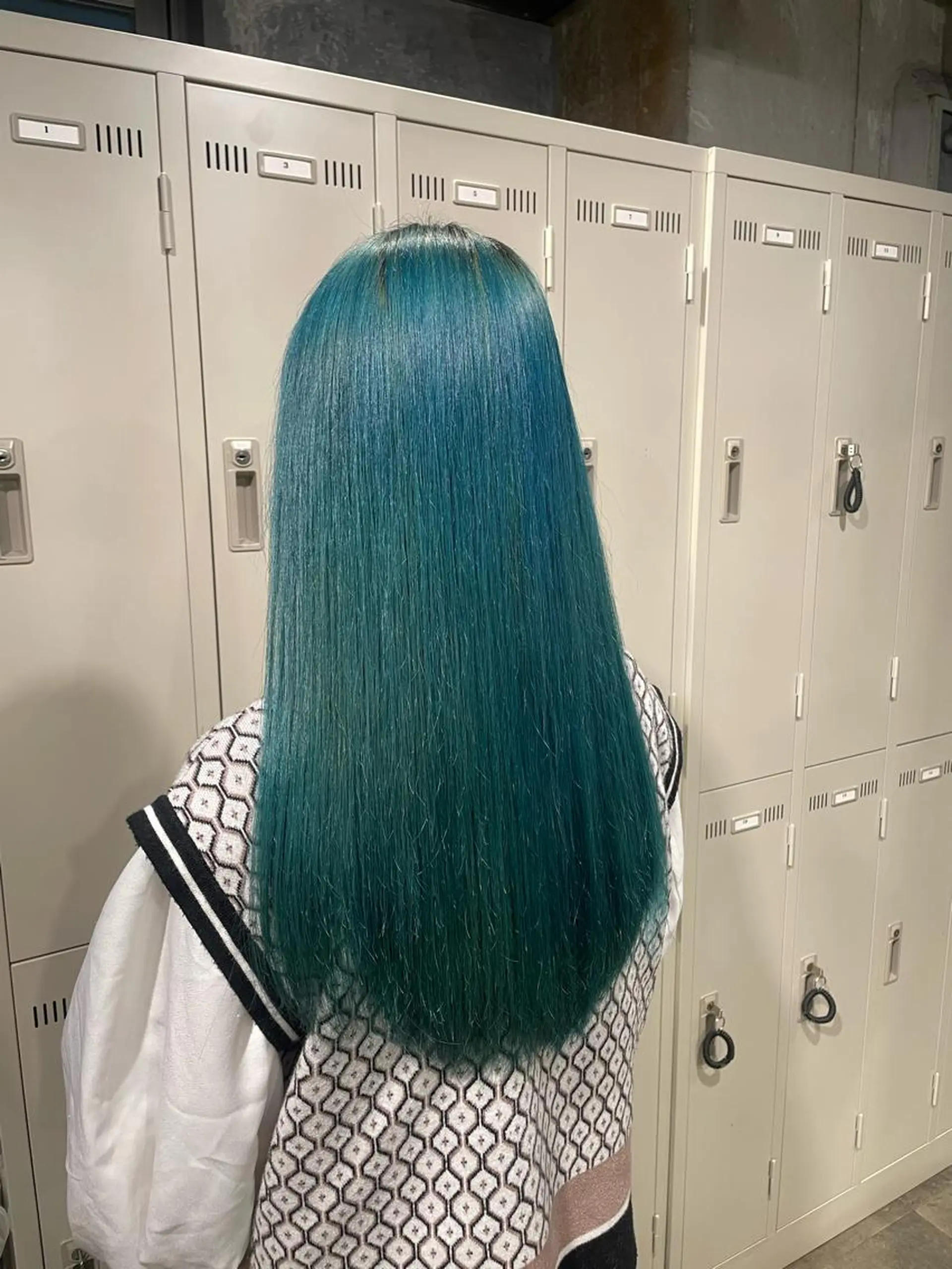 ロング カラー ブルーカラー alicetokyo 🦋宮葉🦋のマツエク・マツパデザイン