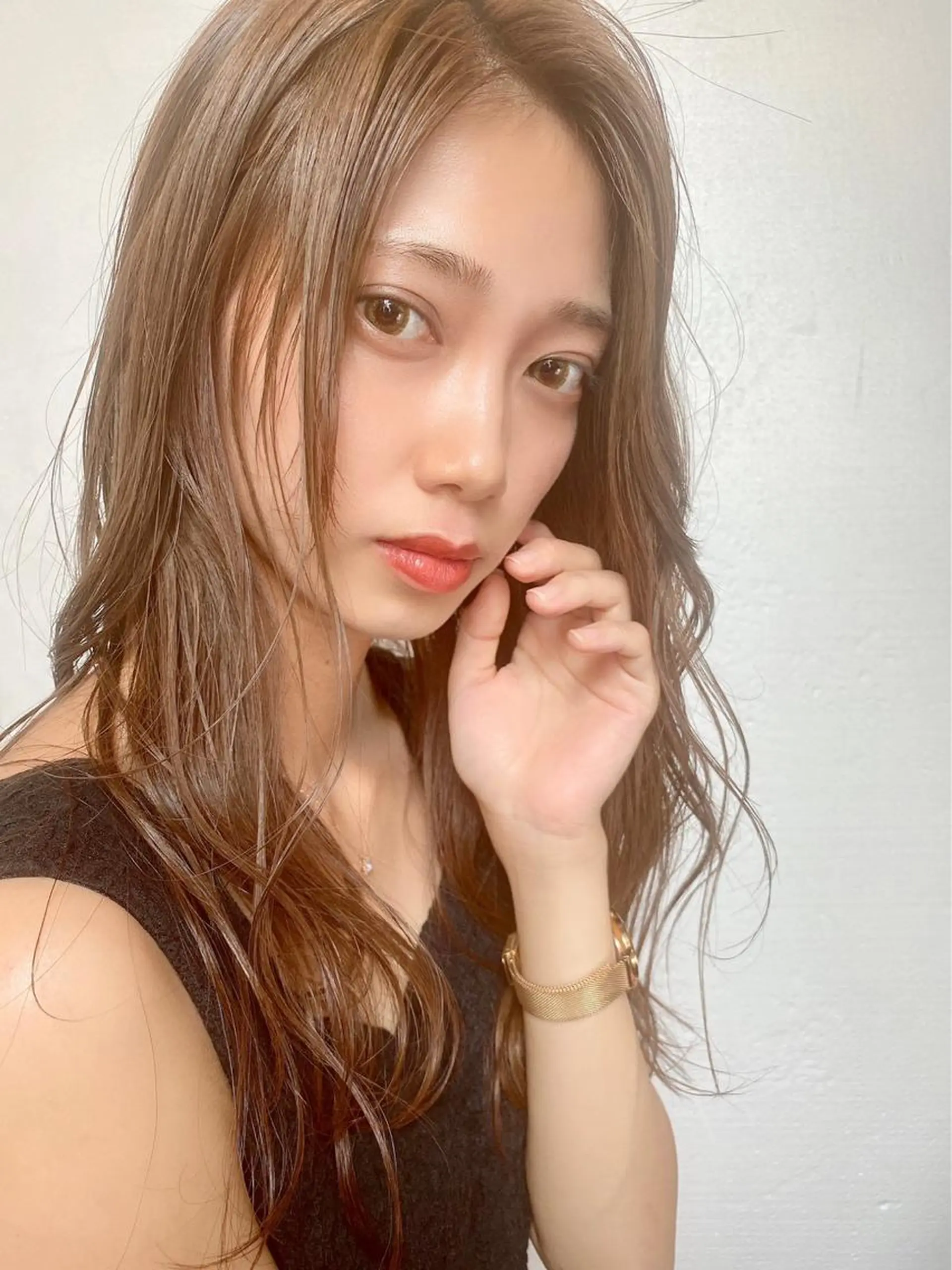 ロング カラー ANY mikuのヘアスタイル