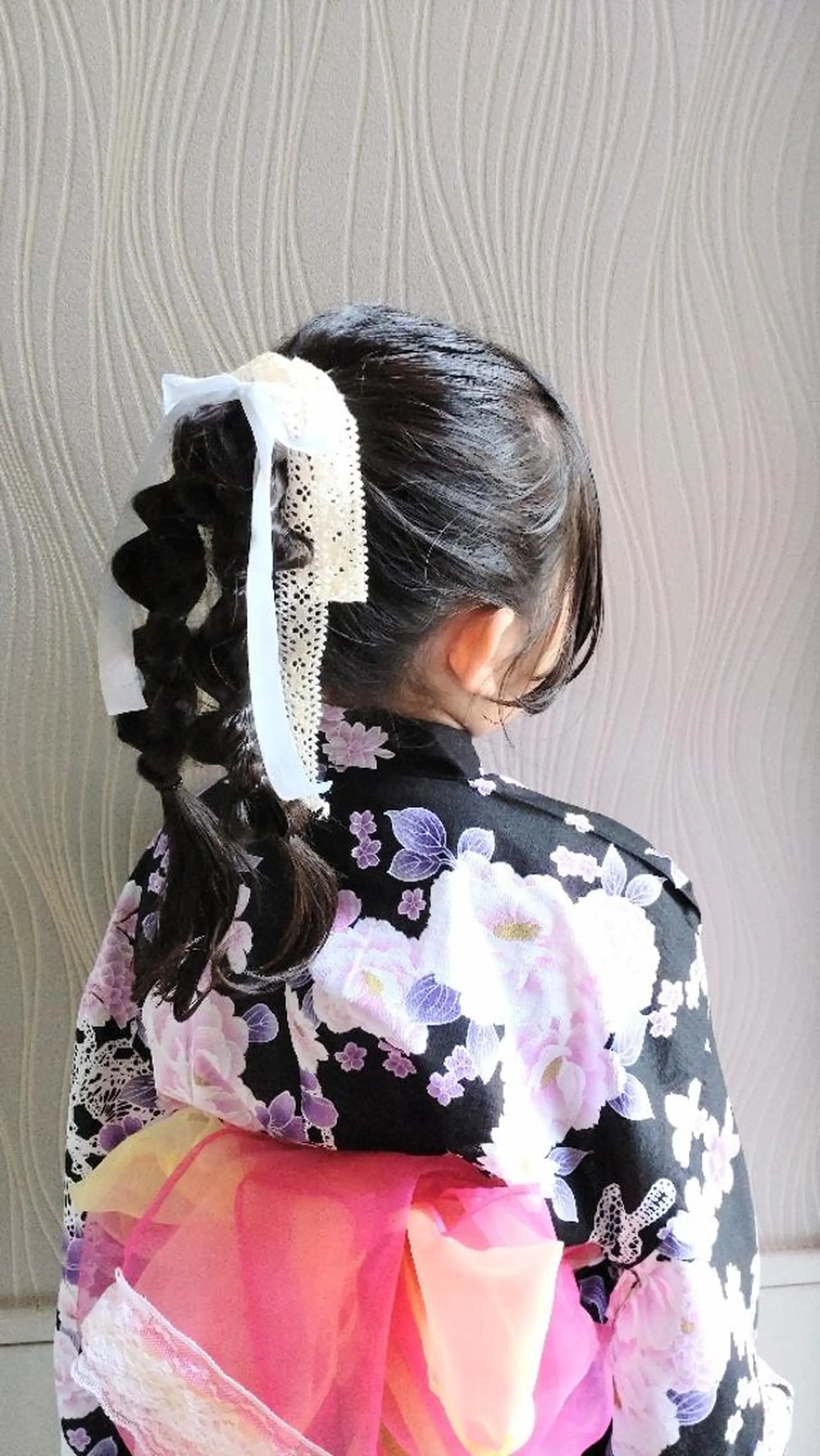 ロング キッズ ヘアアレンジ 大槻 百合子のヘアスタイル