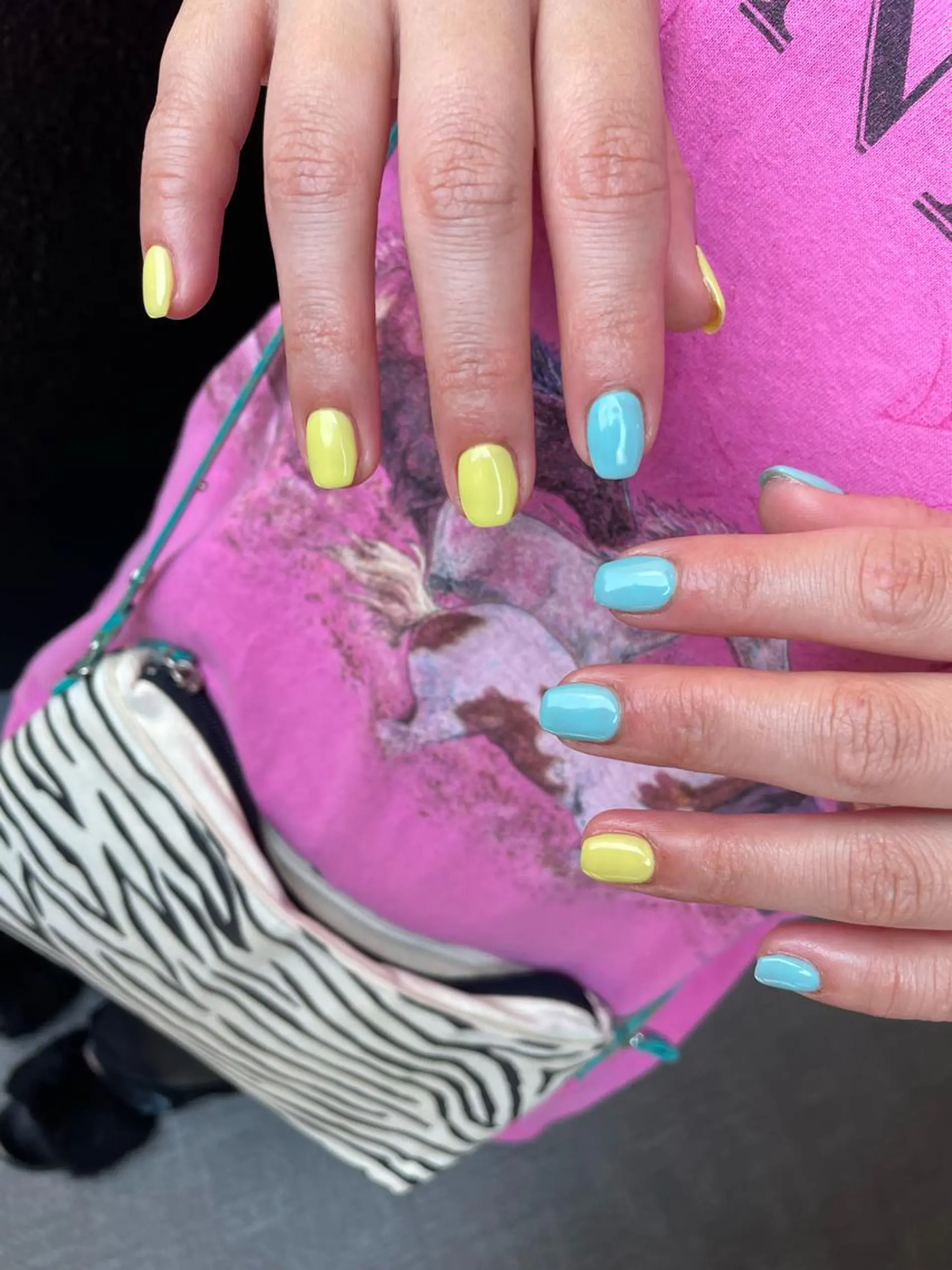 ロング カラー ヘアアレンジ キッズ ネイル マツエク・マツパ 福田 加奈のネイルデザイン