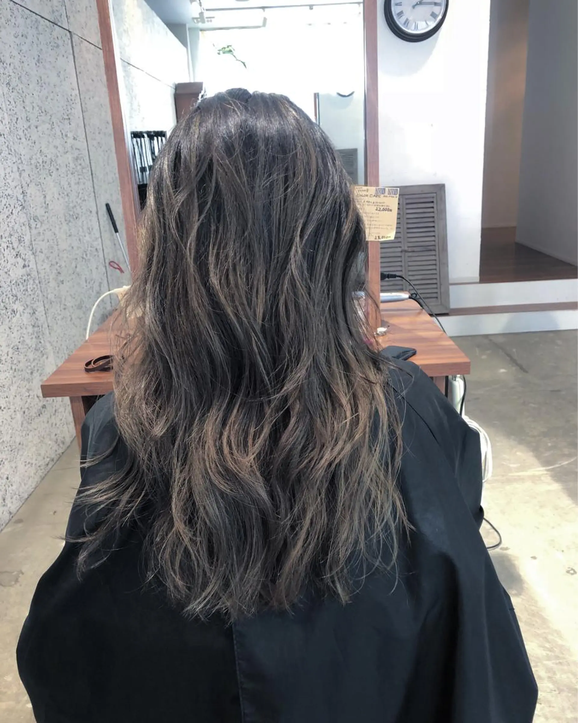 ロング ヘアカラー トリートメント 遠藤 和美のヘアスタイル