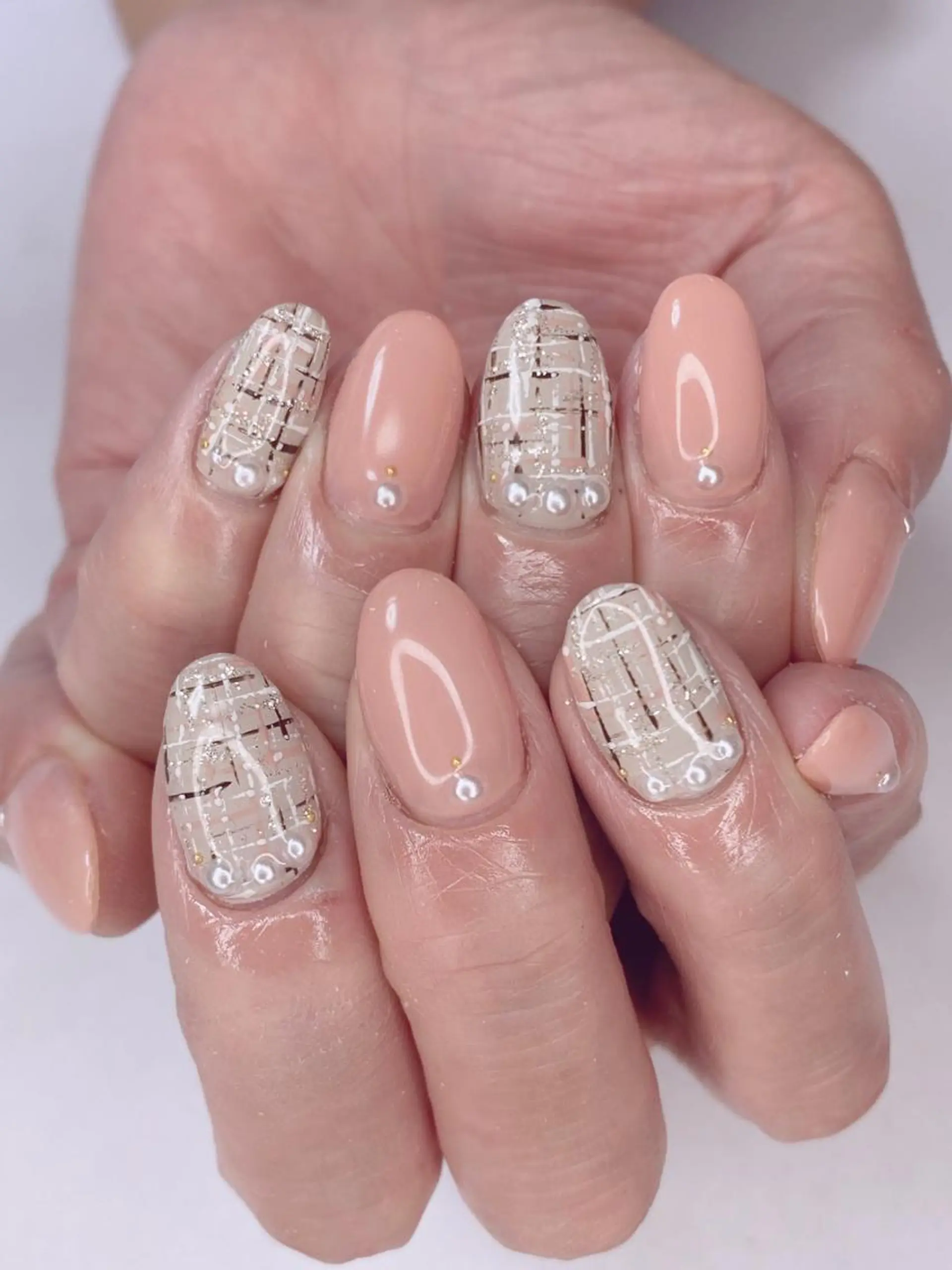 ネイル アニマル柄 アートネイル オーロラネイル 桜ネイル クリアネイル Ｎail Ｓalon ertiのネイルデザイン