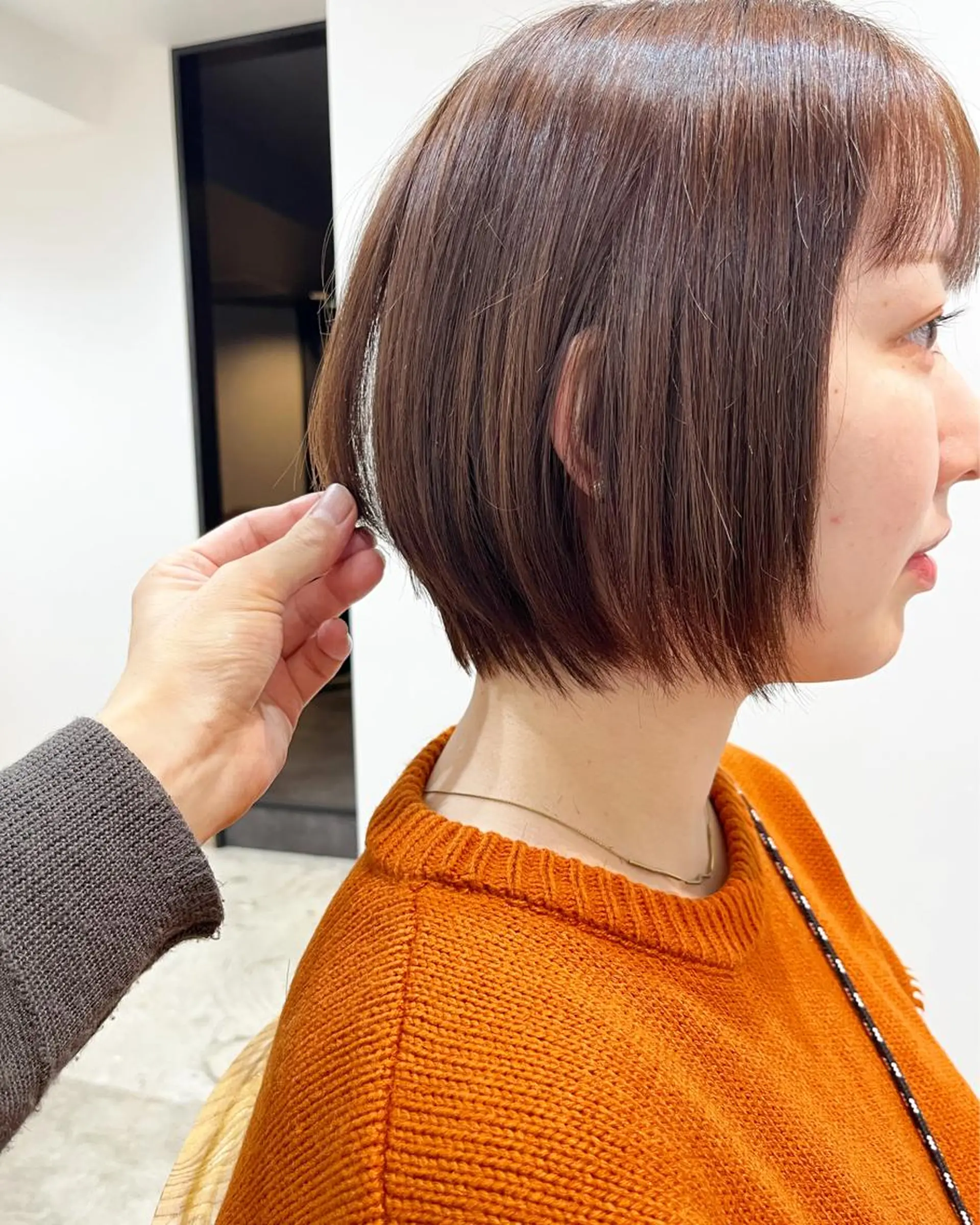 ショート ショートボブ ボブ ショートヘア ショート&ボブ井上 菜樹のヘアスタイル