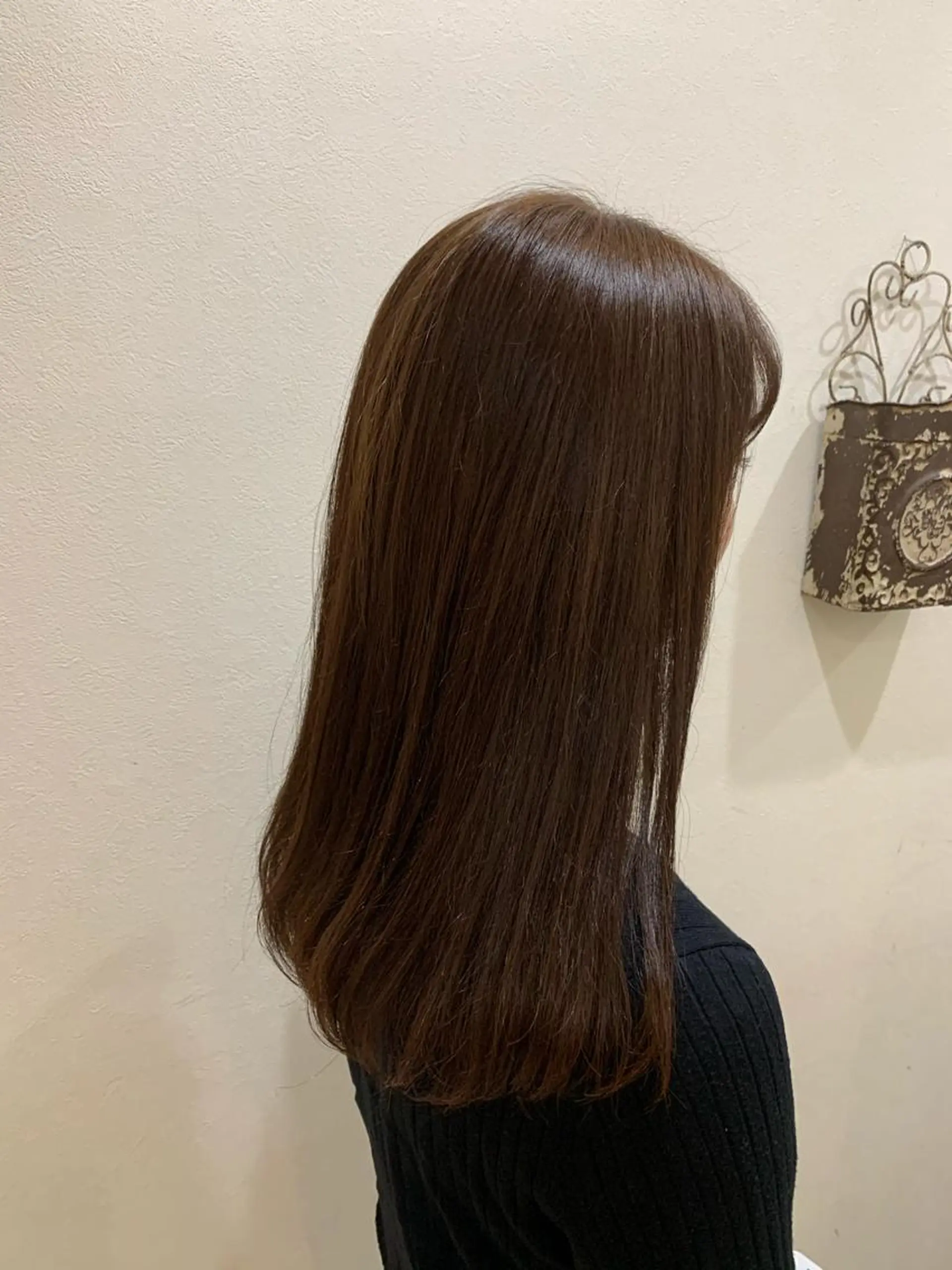 セミロング カラー ベージュカラー Topstylist HARUのヘアスタイル