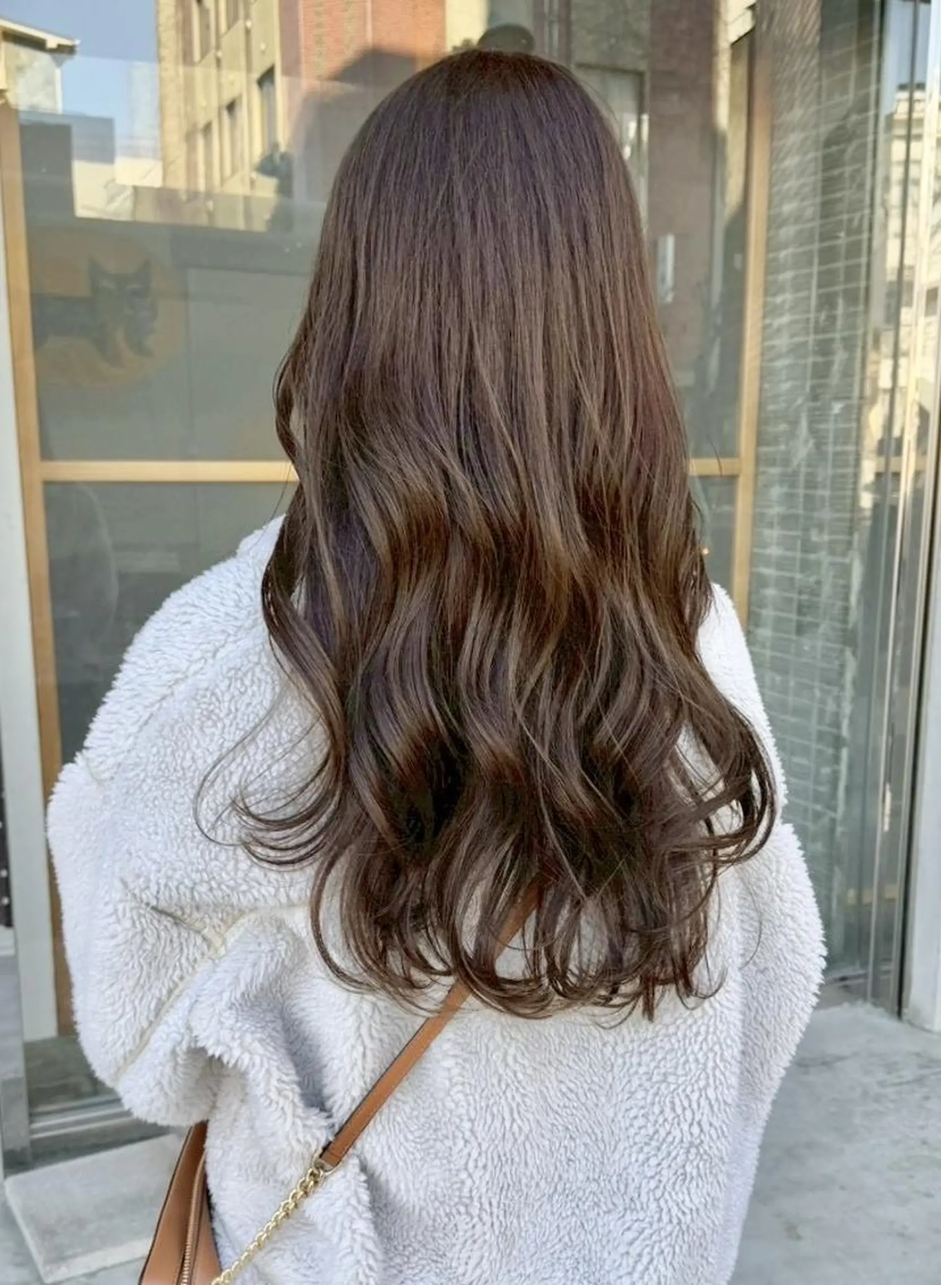 ロング カラー ブラウンカラー カット ヘアカラー トリートメント 韓国/ボブ/まつパ 🩰aikaのヘアスタイル