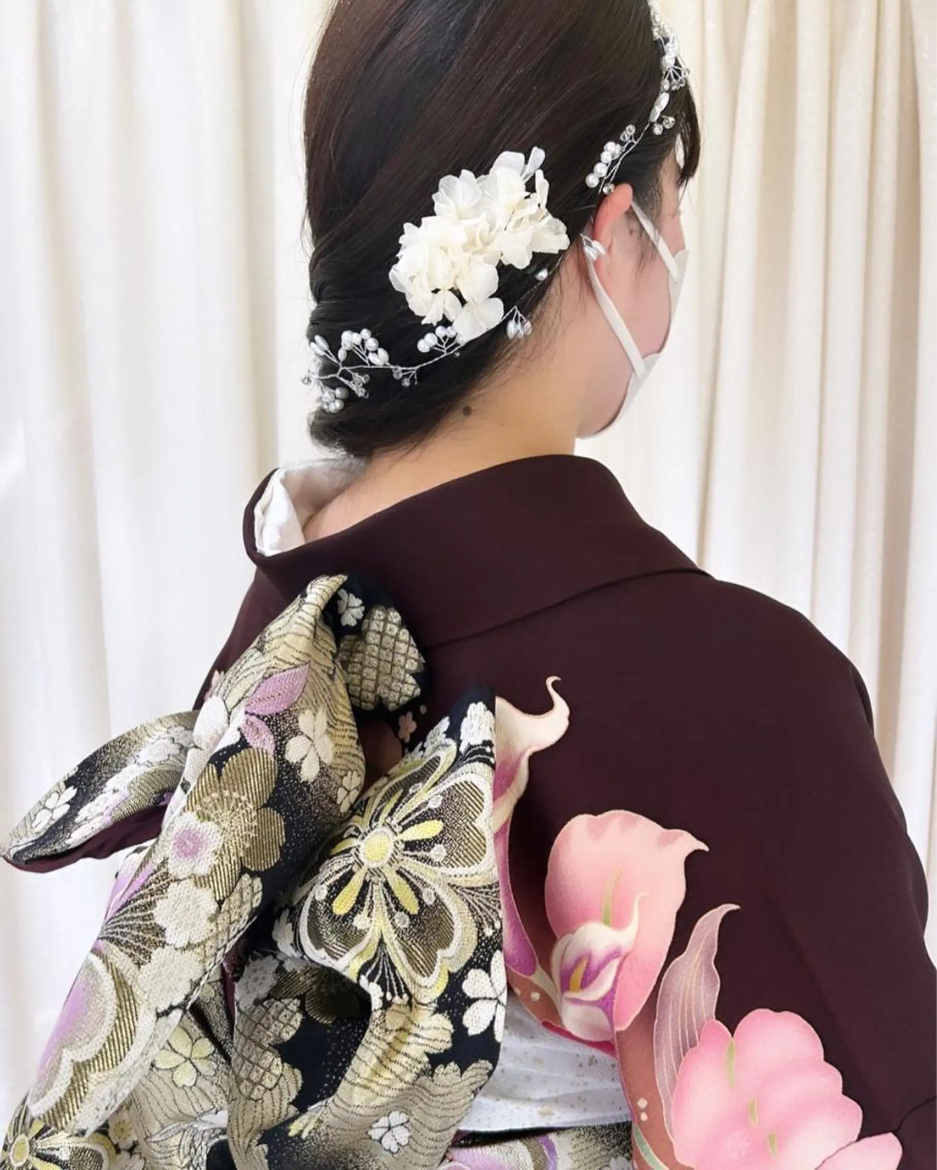 着付け 🌸スタイリスト 山浦美恵のヘアスタイル