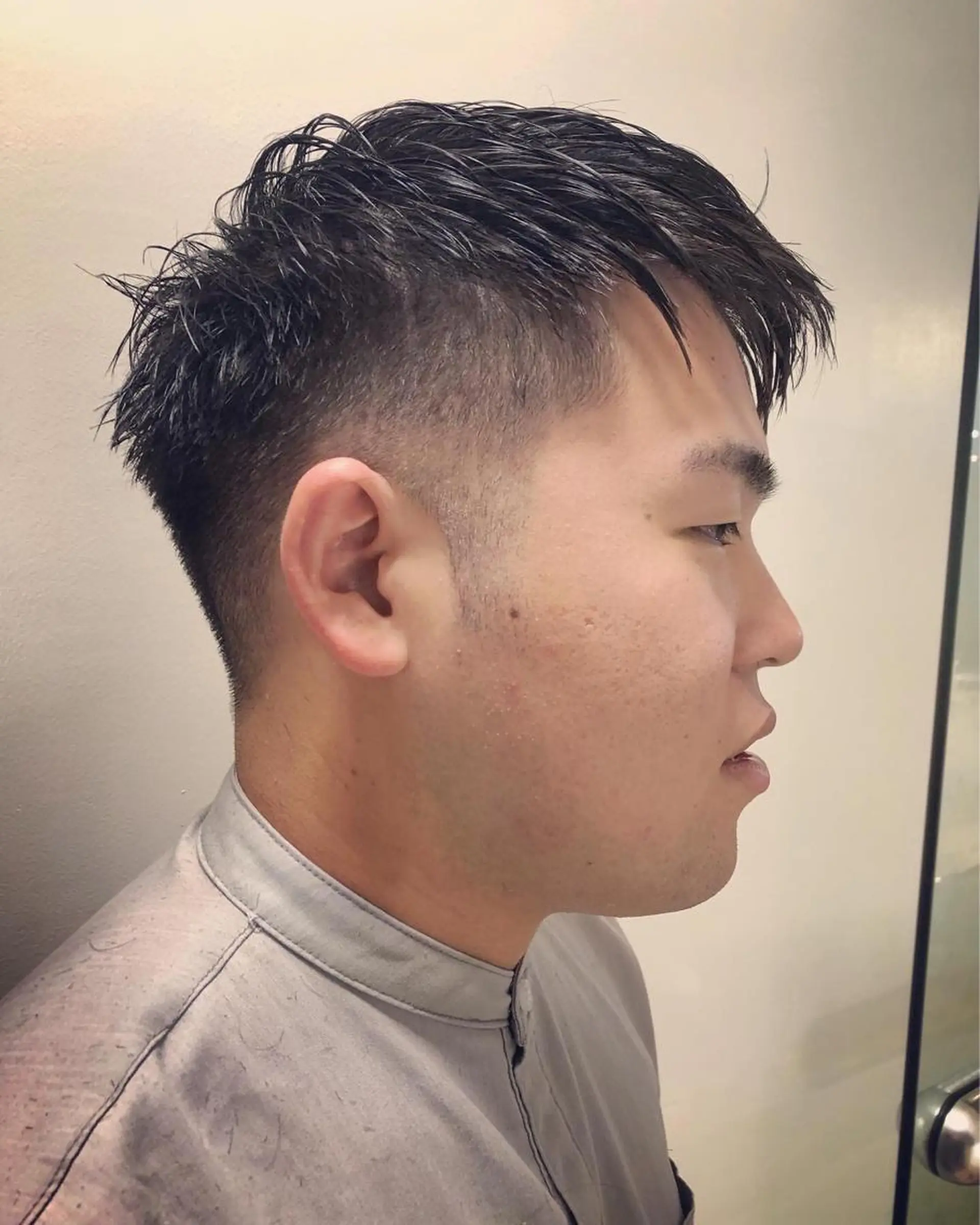 ヘアアレンジ メンズ フェードカット カット トリートメント ヘアセット メンズ特化✂️栗原 侑也のヘアスタイル