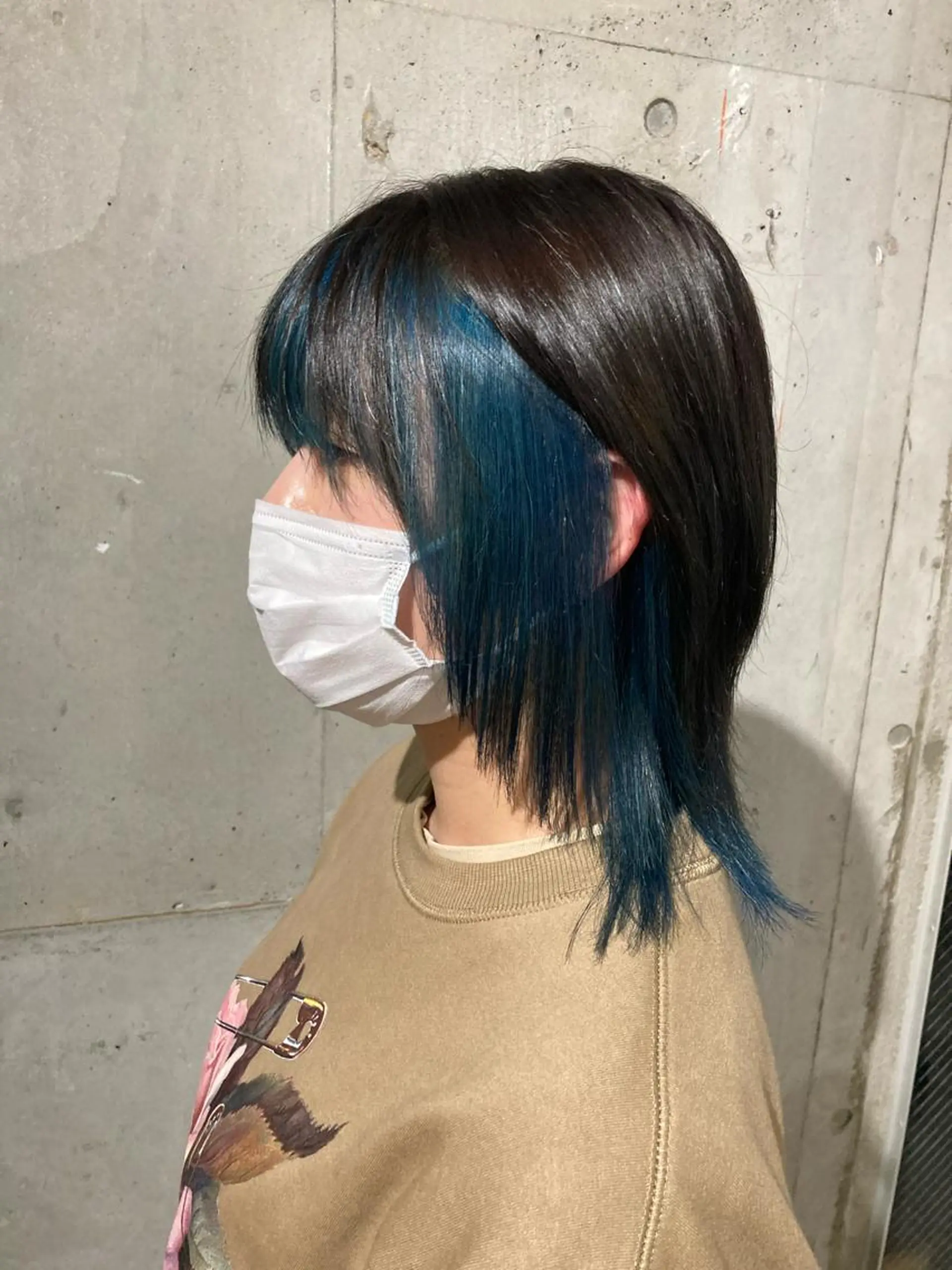 ミディアム カラー 髪質改善.縮毛矯正 ×韓国ヘアyukiのヘアスタイル