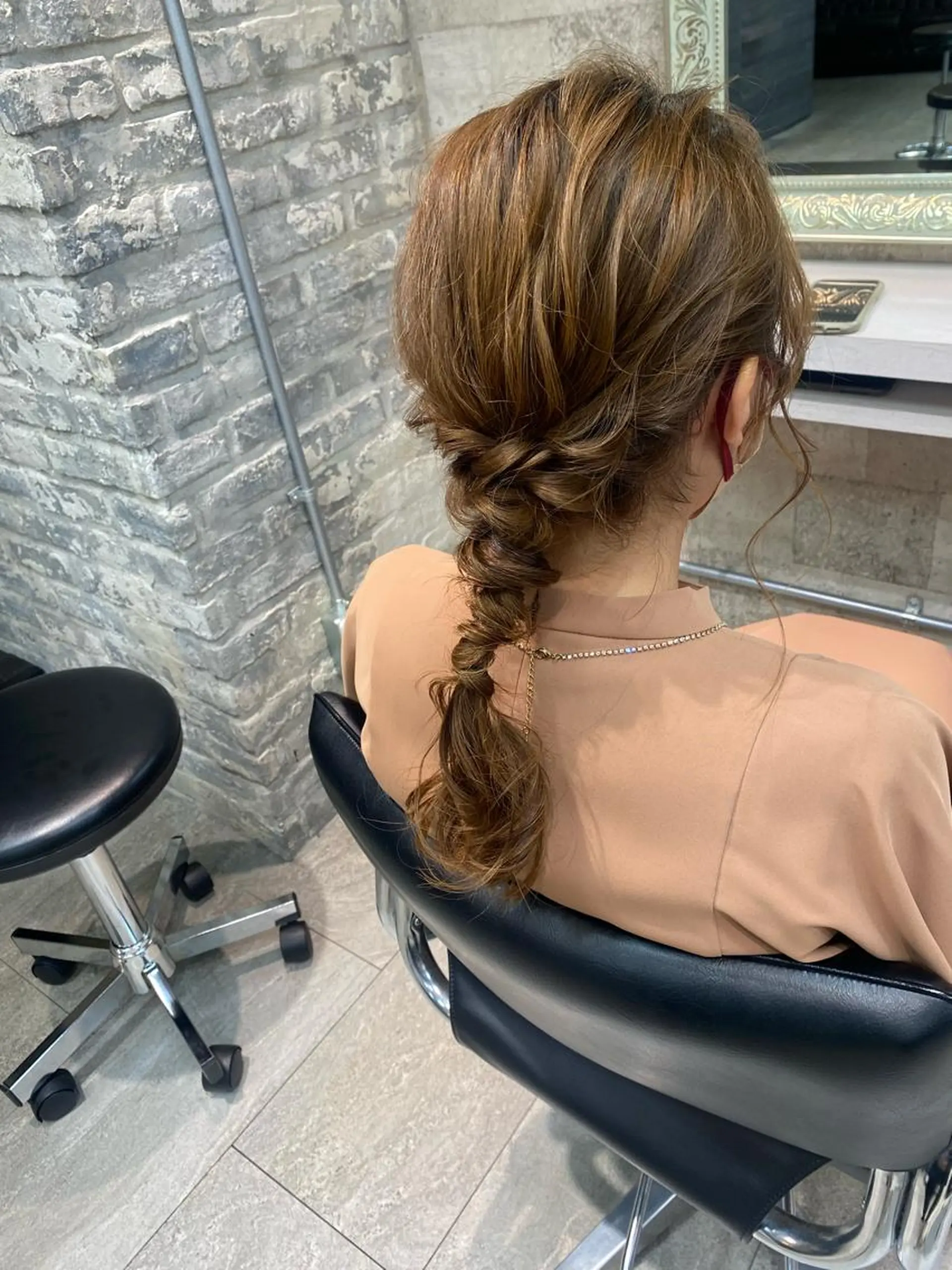 ロング ヘアアレンジ 🤍韓国風ヘア 柴田真帆🤍のヘアスタイル