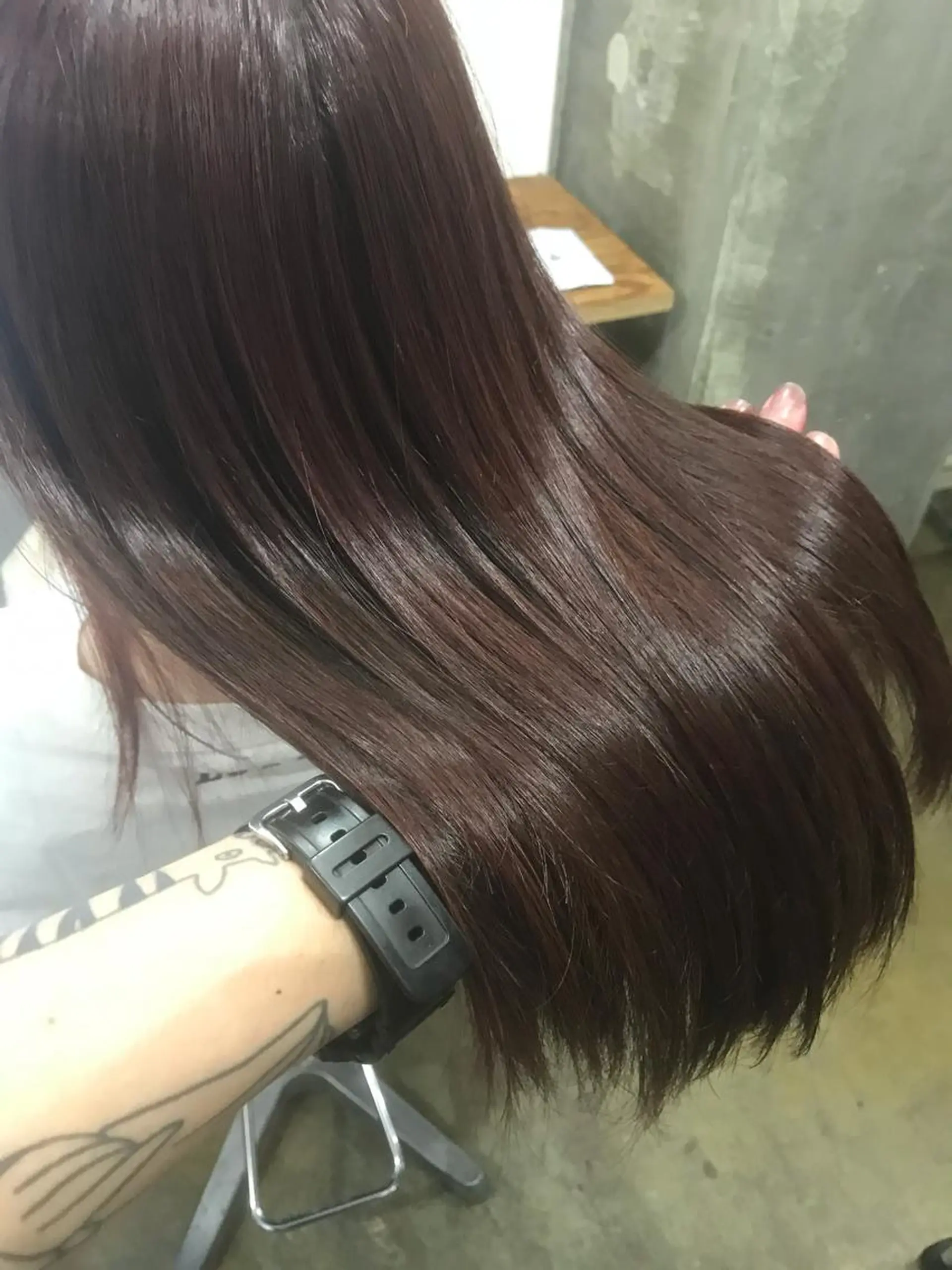 セミロング カラー カット ヘアカラー トリートメント 💎髪質改善💎 デザイナーshinのヘアスタイル