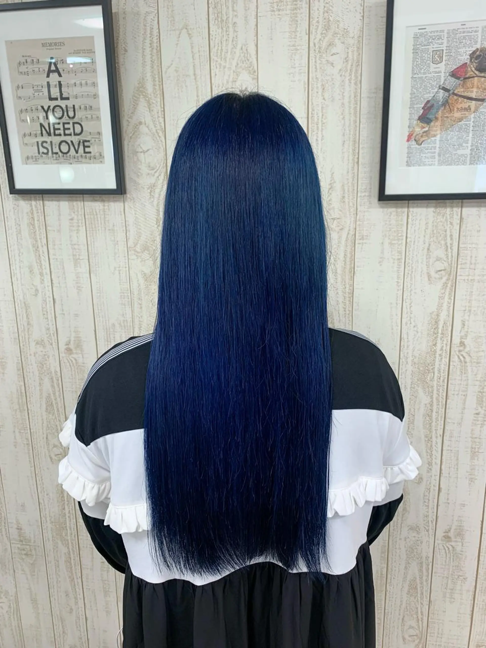 カラー ブルーカラー サロンド エフ真壁店所属・酸性ストレート特化 メンズも歓迎 細谷のヘアスタイル