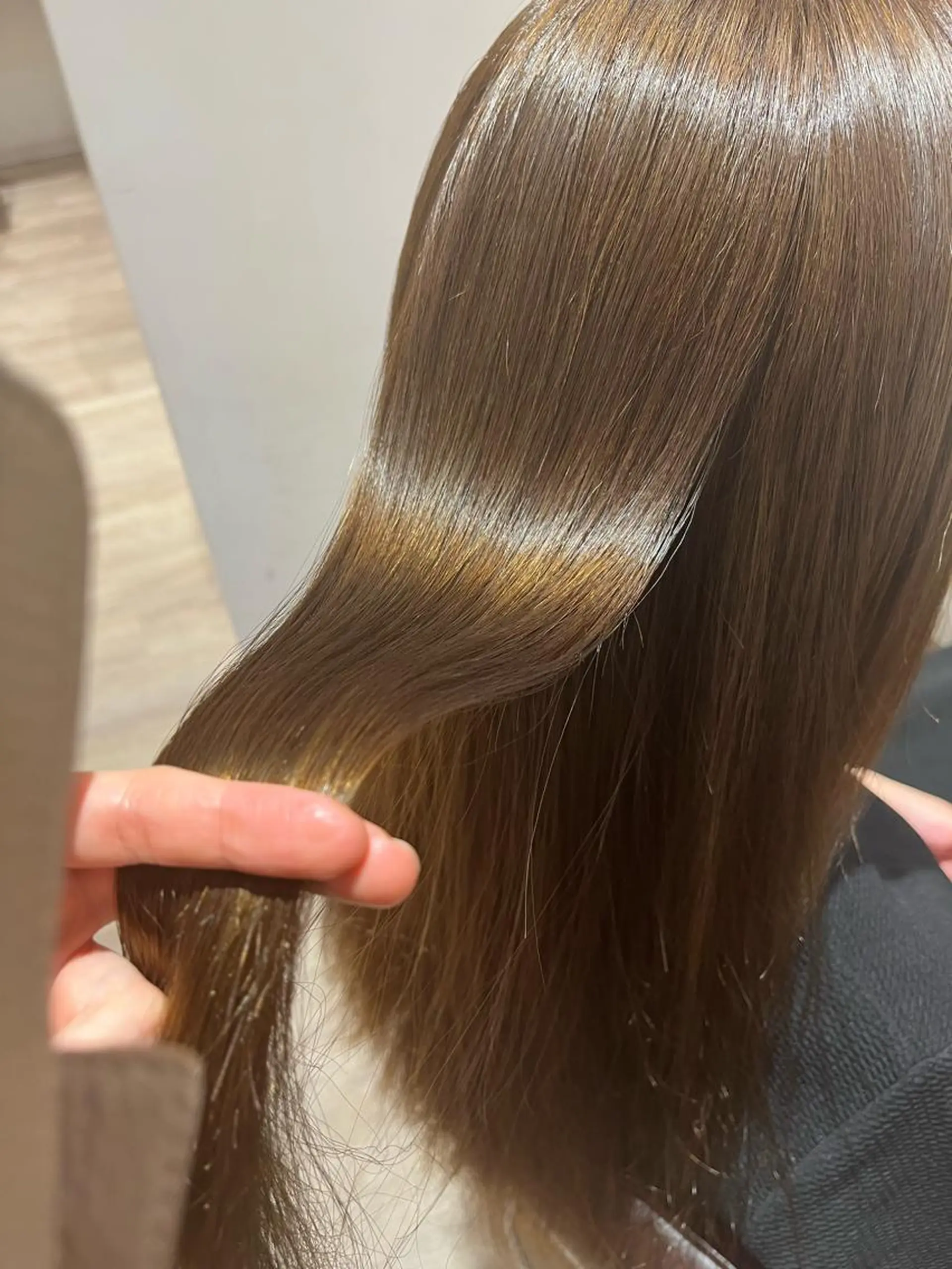 ロング カット ヘアカラー トリートメント diarスタイリスト 山田のヘアスタイル