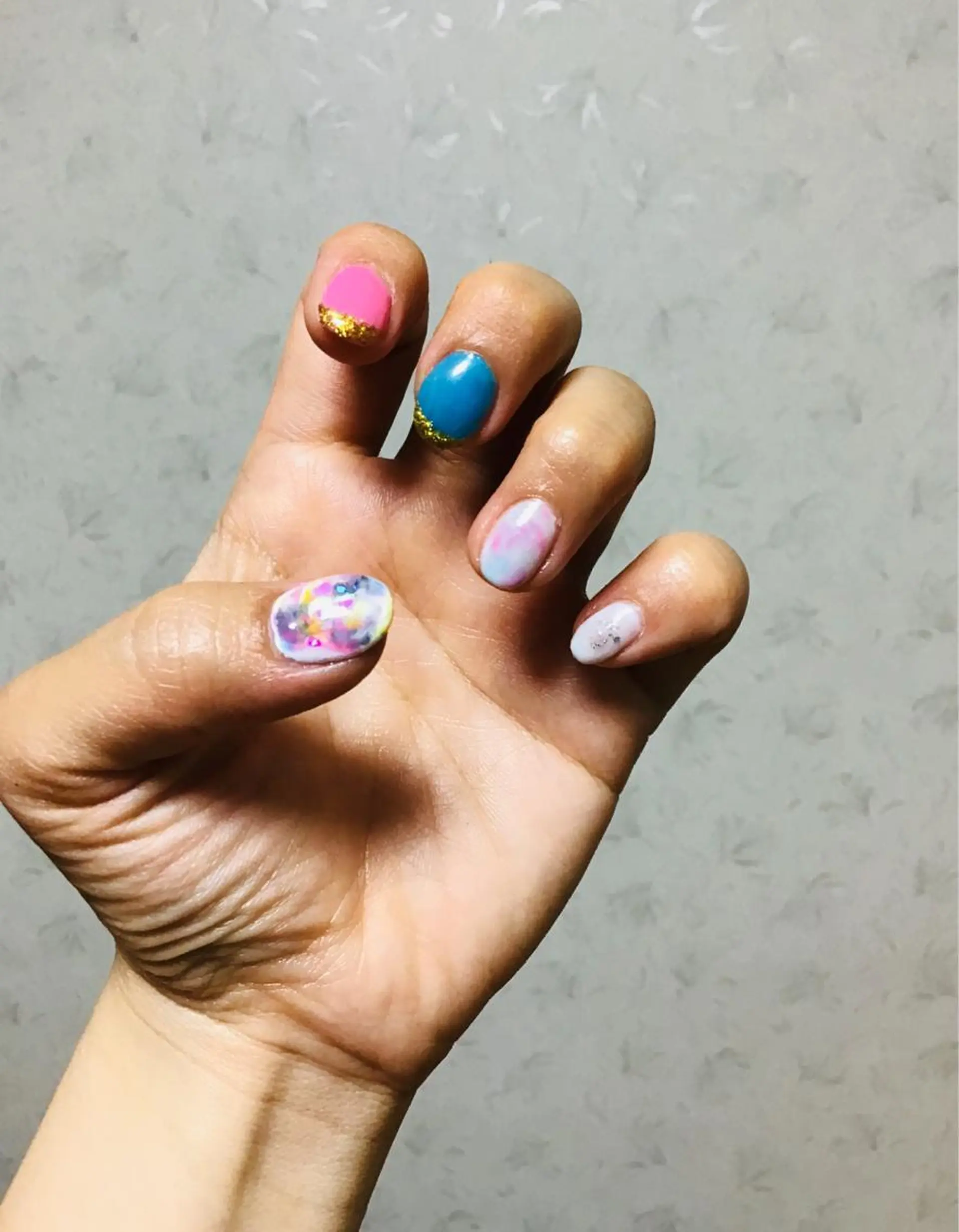 ネイル ニュアンスネイル パステルネイル gui amichantoco所属・gui amichanのネイルデザイン