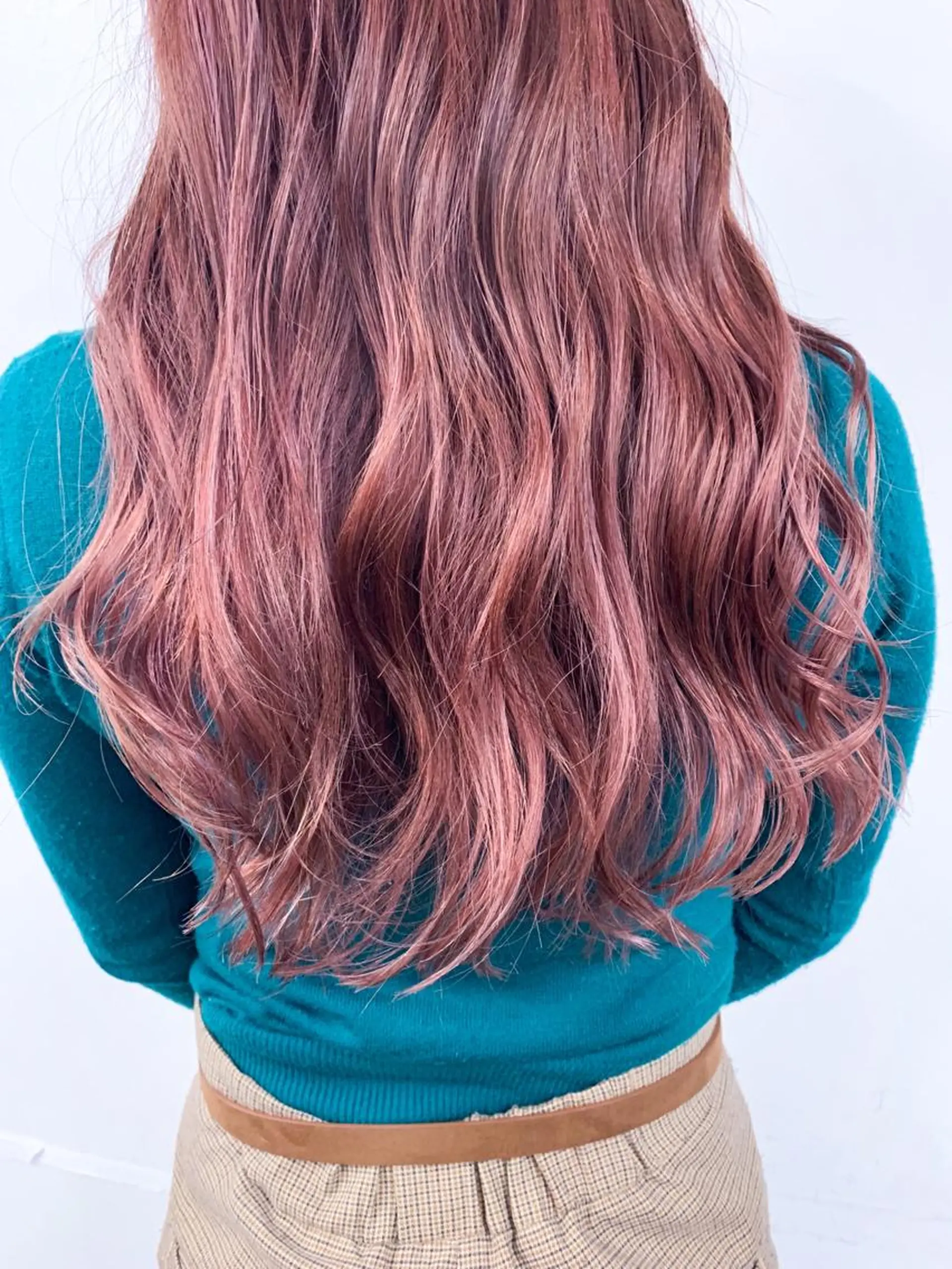 ロング カラー レイヤー暖色カラー 池袋Yamamotoのヘアスタイル