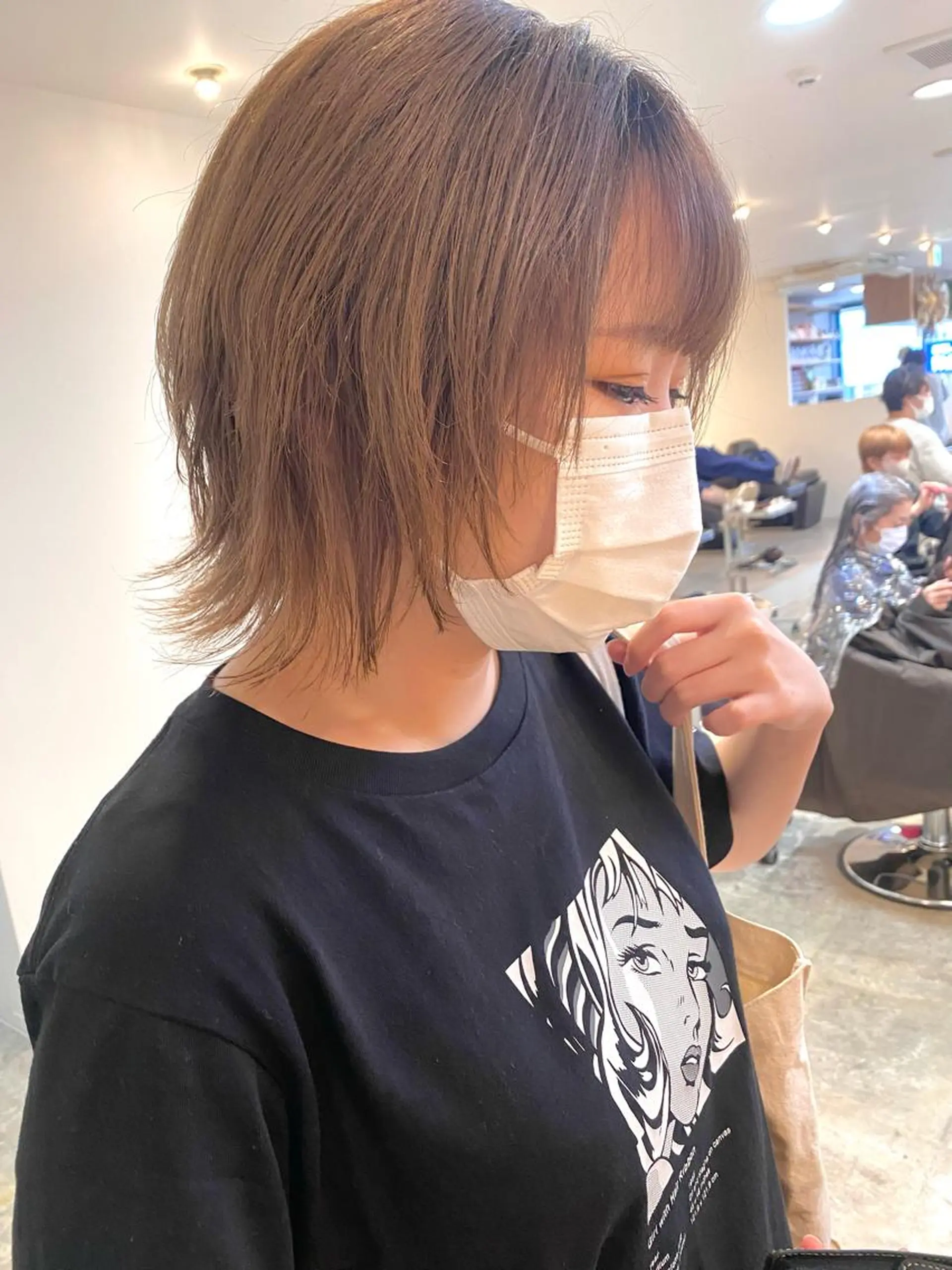 ショート ショートヘア ウルフカット 武内 凌レイヤーカット🐺のヘアスタイル