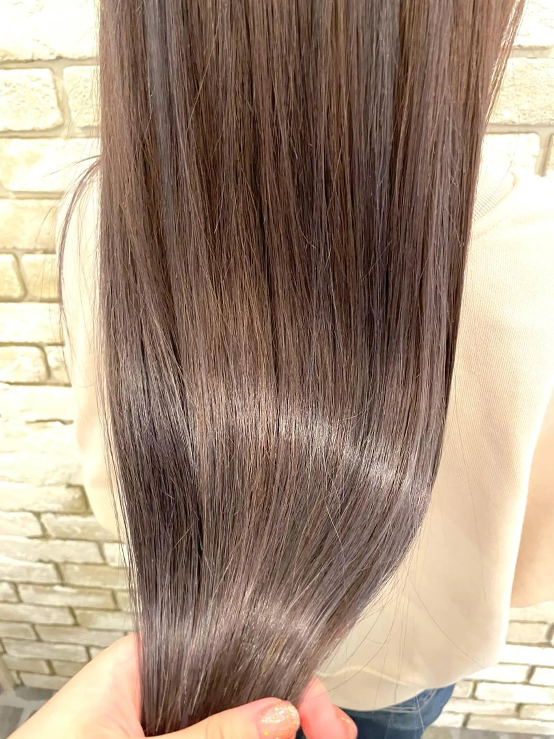 ロング カラー ヘアカラー トリートメント Saako/髪質改善 /耳つぼジュエリーのヘアスタイル