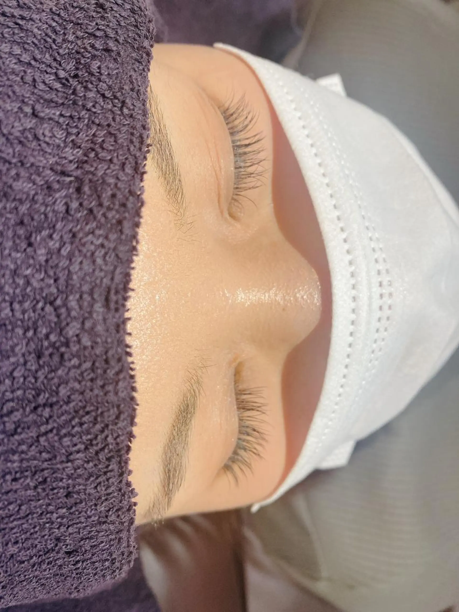 マツエク・マツパ フラットラッシュ Jカール ナチュラル マツエク 磯崎 桃子 f(エフ)のマツエク・マツパデザイン