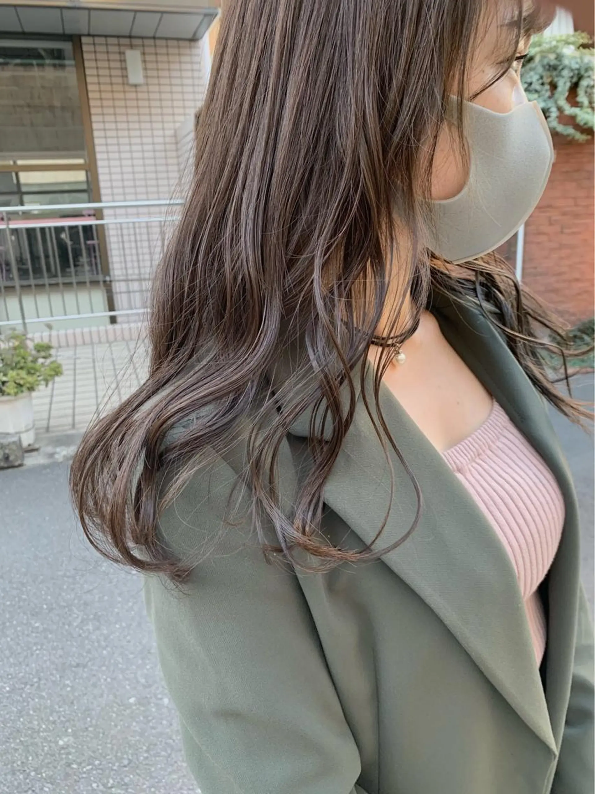 セミロング カラー ヘアカラー トリートメント ヘッドスパ 韓国系レイヤー特化 hiroのヘアスタイル