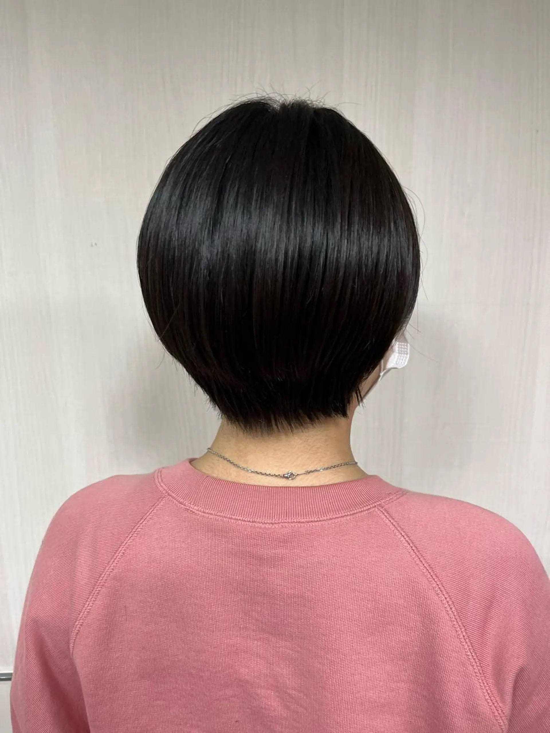 ショート ウスイマイコ カット/ケアカラーのヘアスタイル