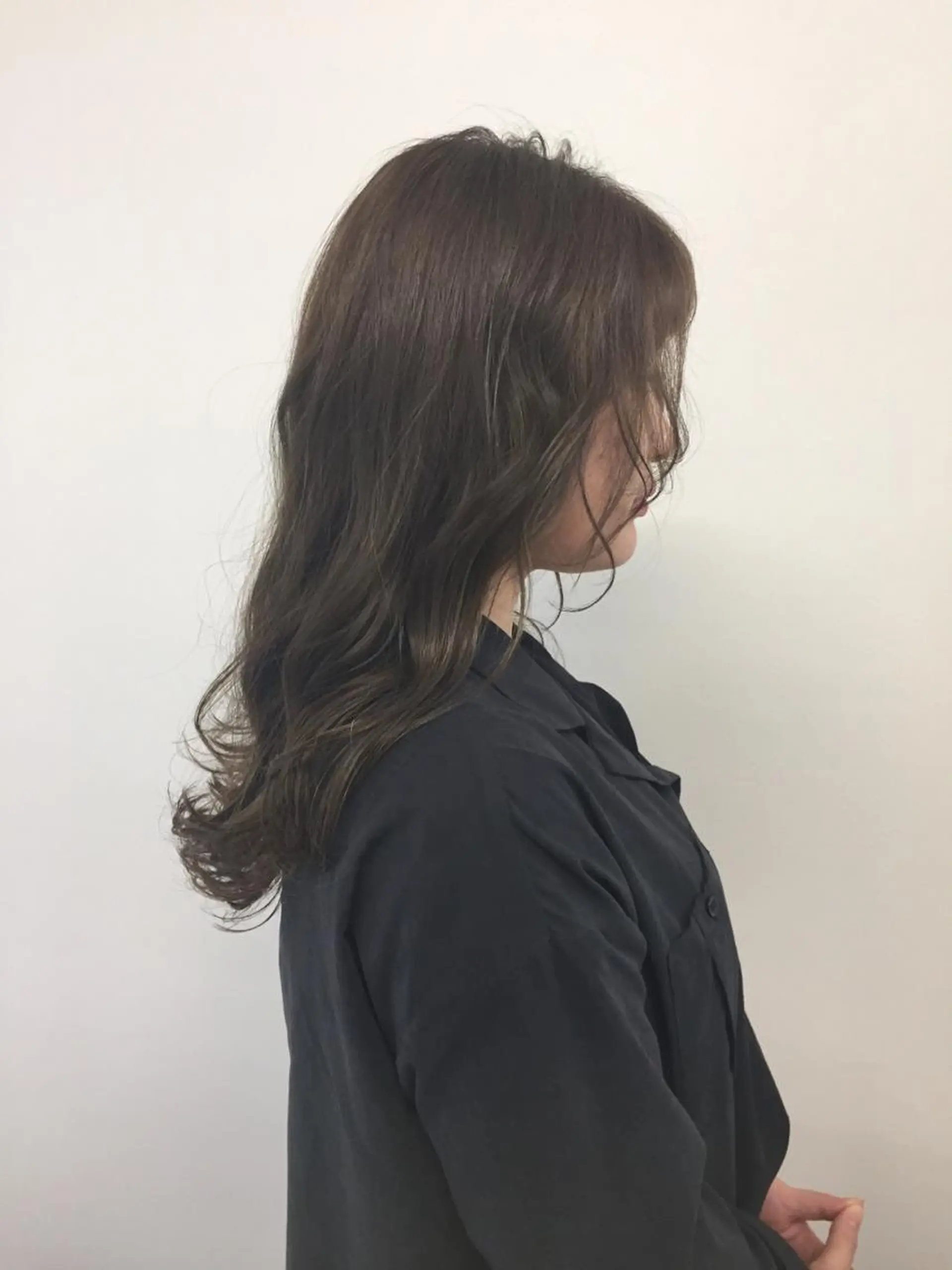 ロング カラー ロング カット ヘアカラー 肌に馴染むカラー 梅田・増田のヘアスタイル