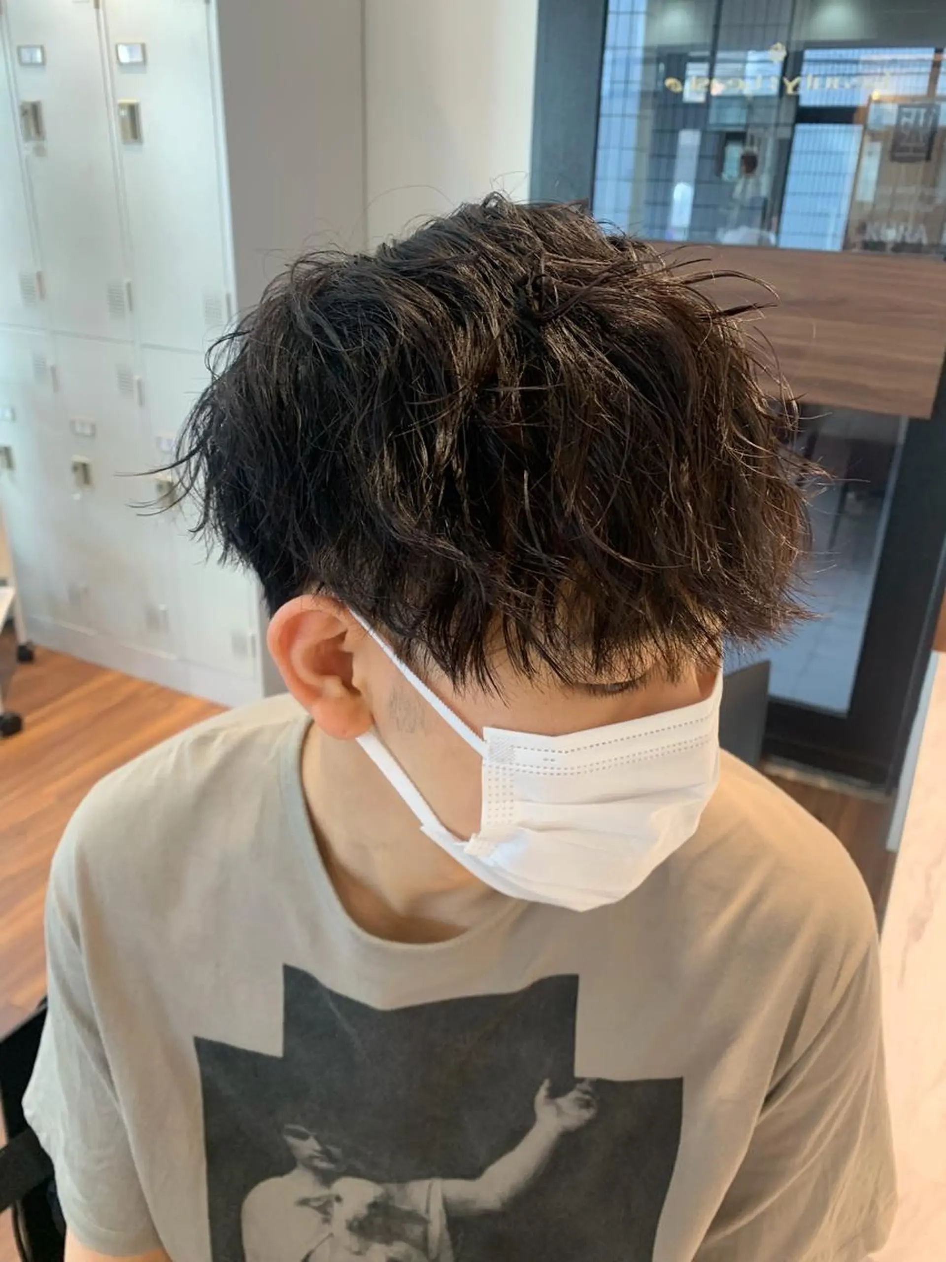 ショート カラー パーマ ヘアアレンジ メンズ マツエク・マツパ アイブロウ カット beauty: beast 中目黒店のヘアスタイル