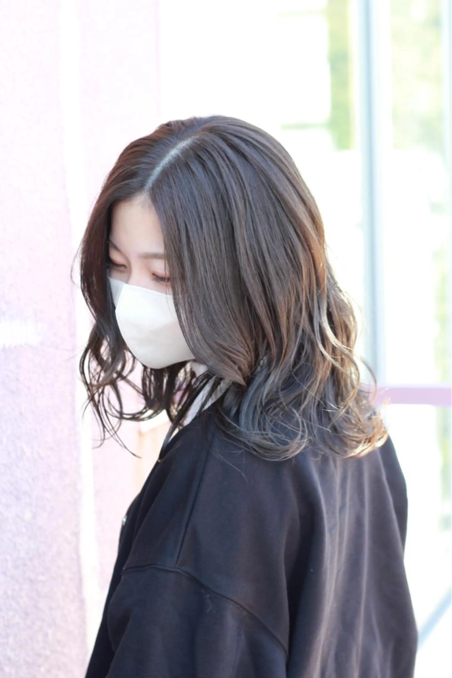 セミロング カラー グレージュ カット ヘアカラー Viage （ビアージュ）のヘアスタイル