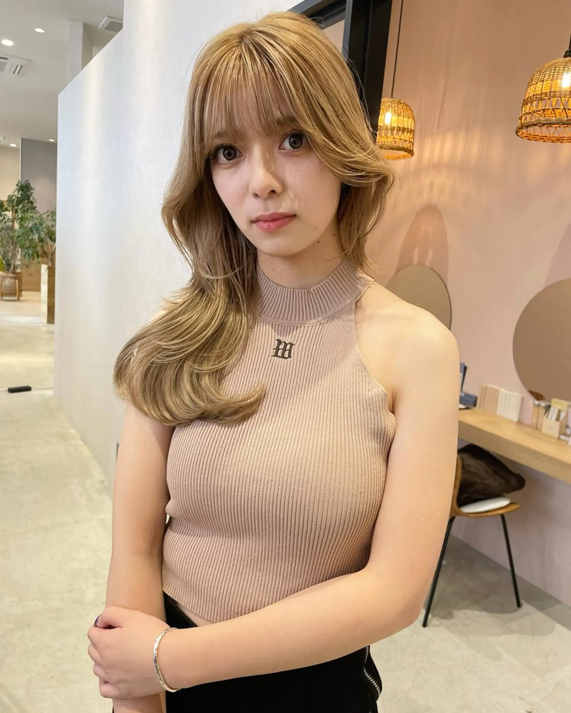 カラー 畑 雄貴のヘアスタイル