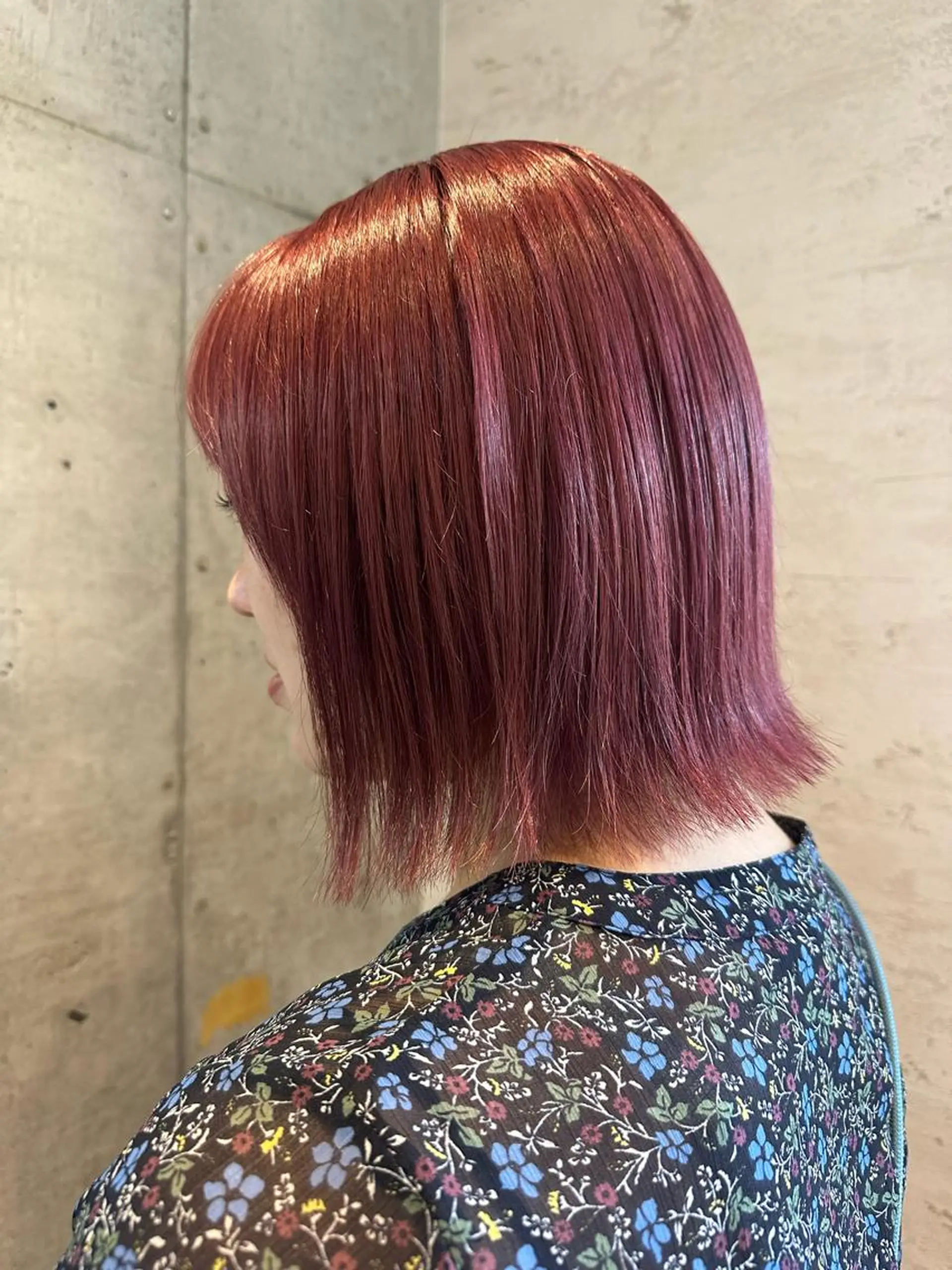 ミディアム カラー ヘアカラー トリートメント 女性に人気♪ はやしほのかのヘアスタイル